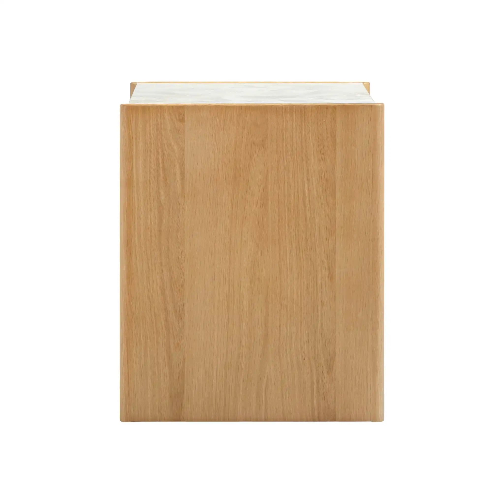 Paige - 2-Drawer Nightstand - Natural Oak