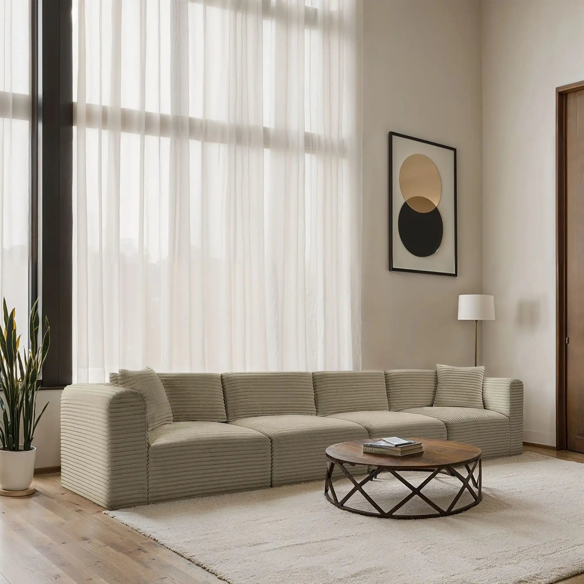 Shaggy - 4 Seat Modular Sofa