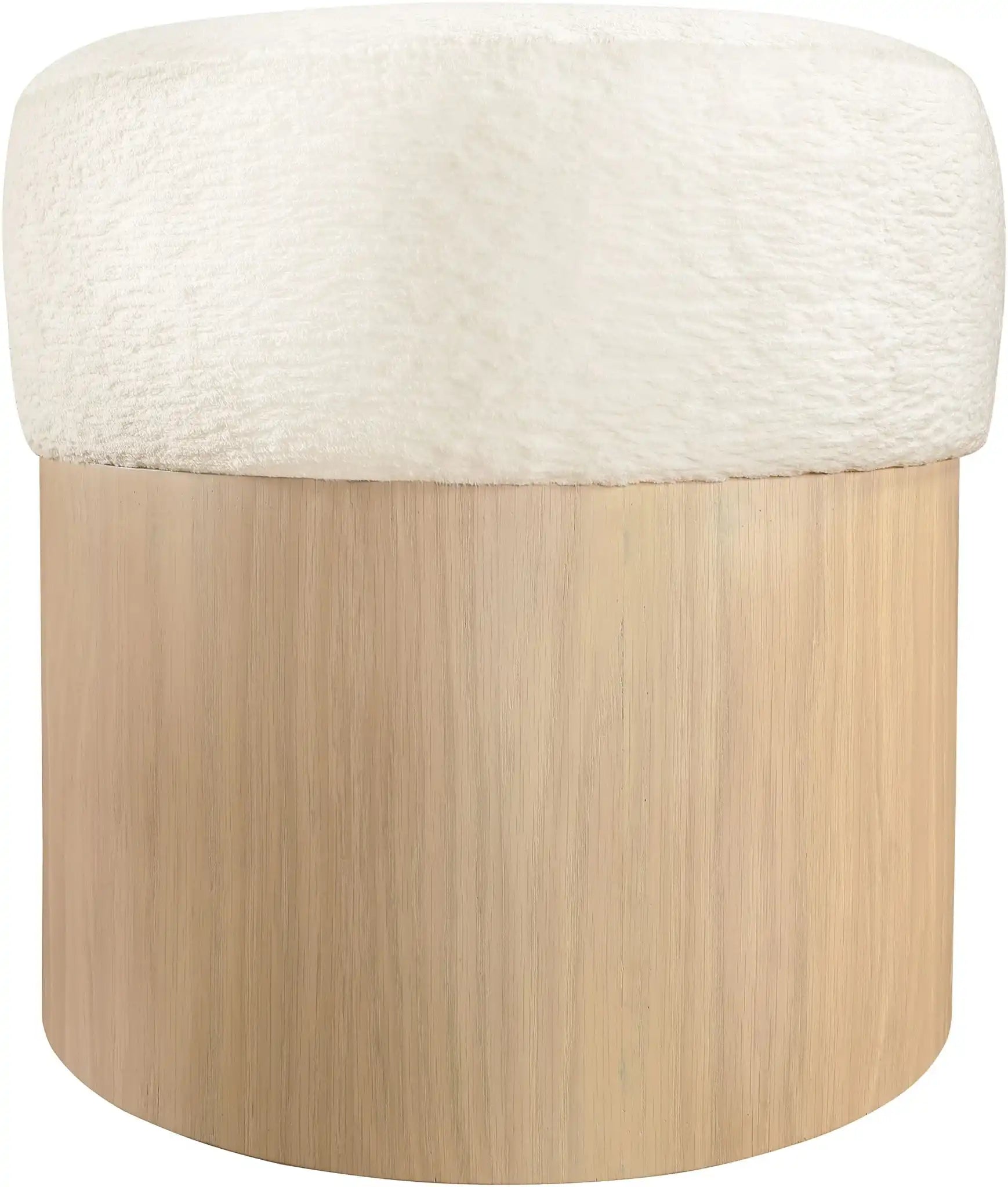 Nimes - Ottoman / Stool With Natural Base