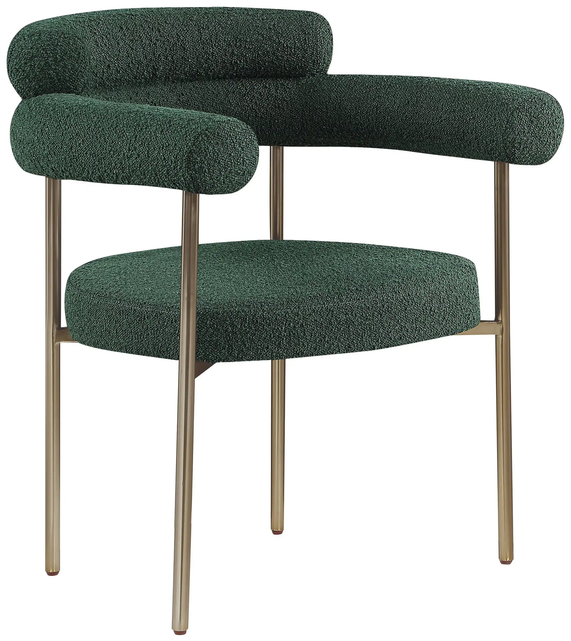 Blake - Boucle Fabric Dining Chair (Set of 2) - Best Buy Furniture