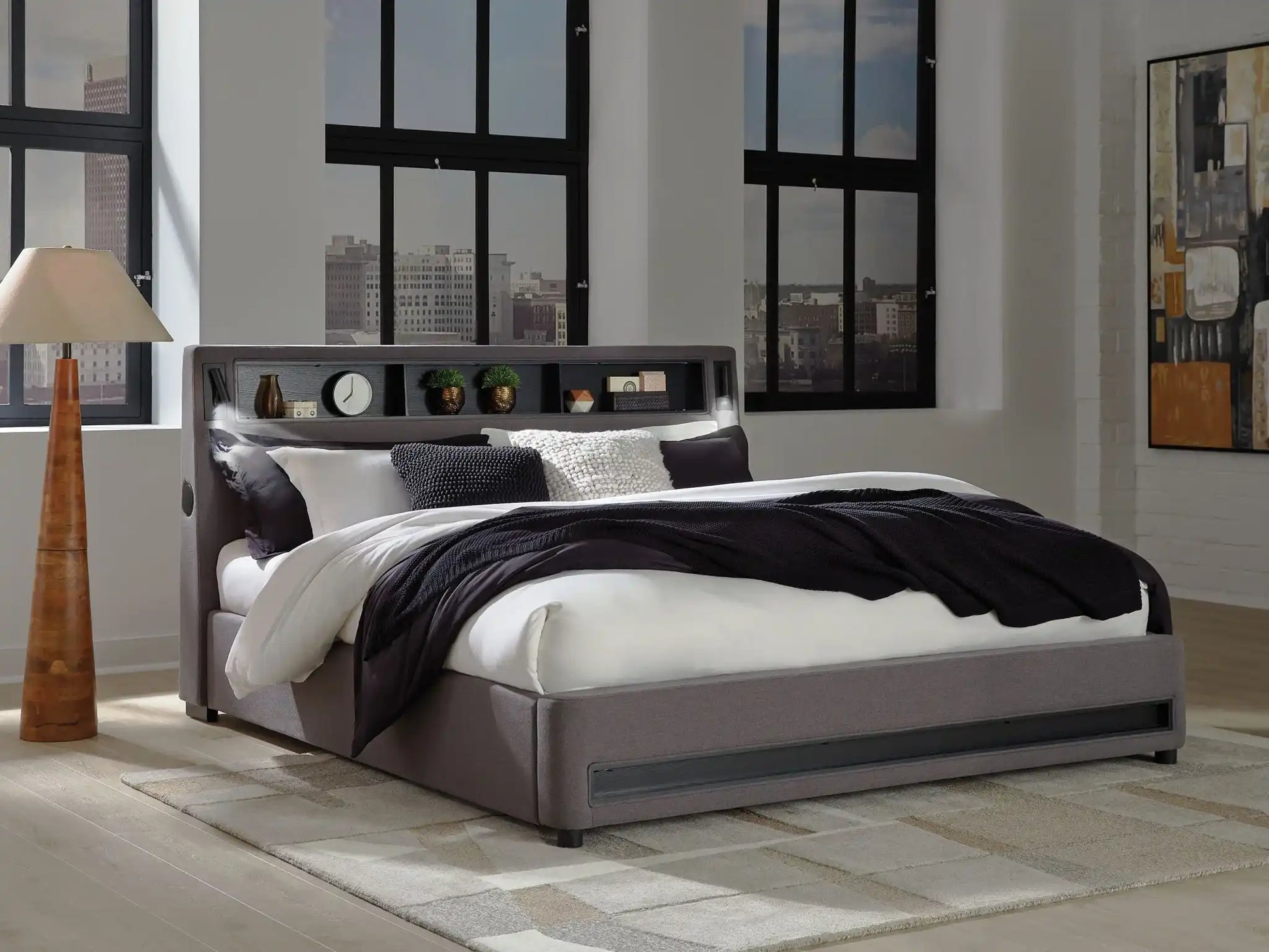 Verishaw - Upholstered Bed - Best Buy Furniture