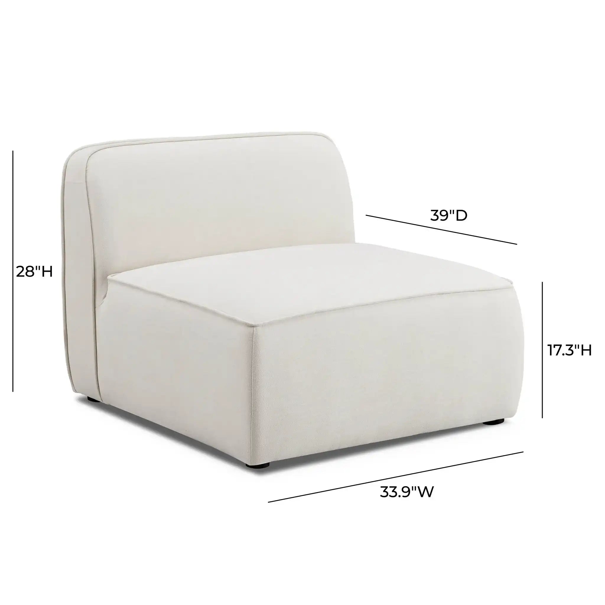 Travie - Armless Chair