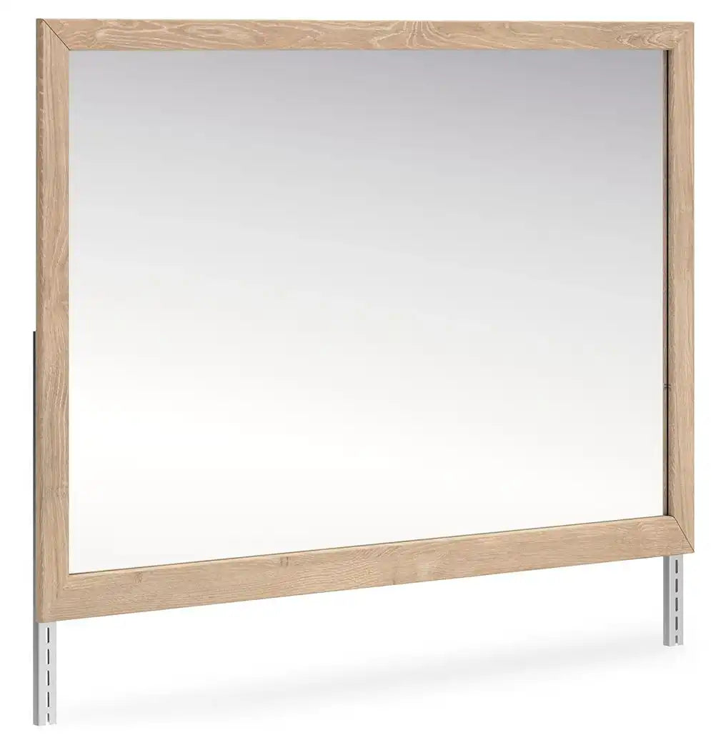 Cielden - Bedroom Mirror - Tan - Best Buy Furniture