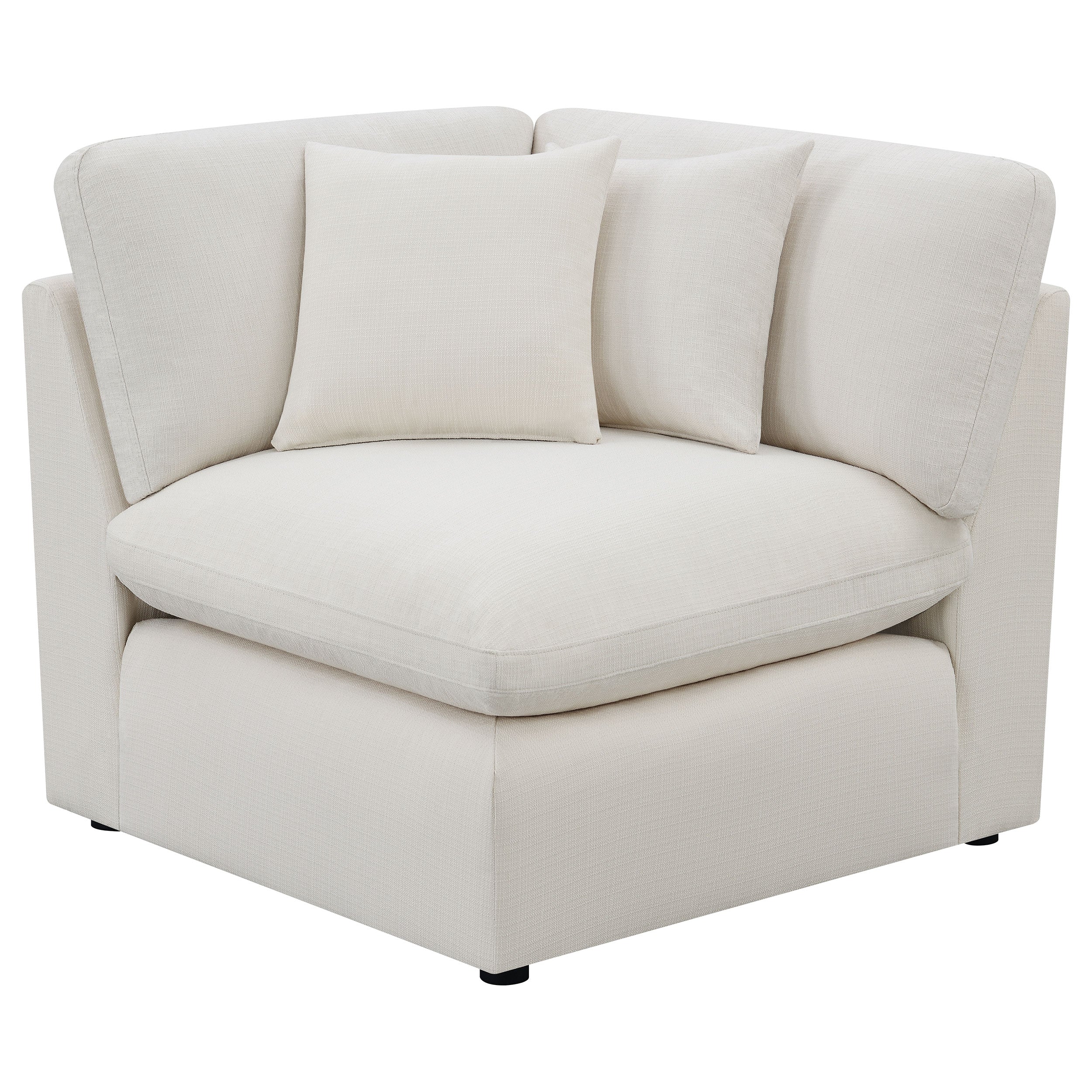 Hobson 5-piece Upholstered Modular Sectional Sofa Ivory-Coaster