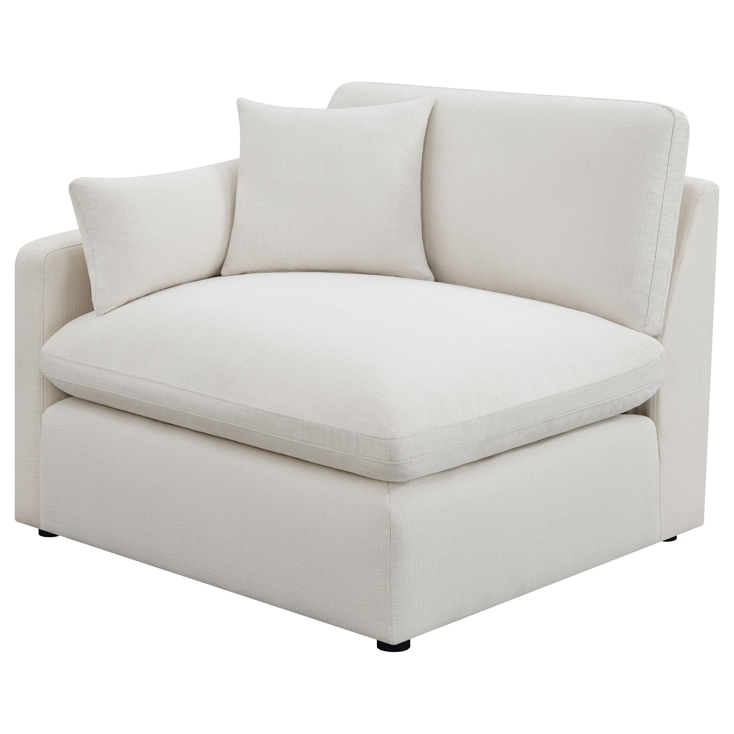 Hobson 5-piece Upholstered Modular Sectional Sofa Ivory-Coaster