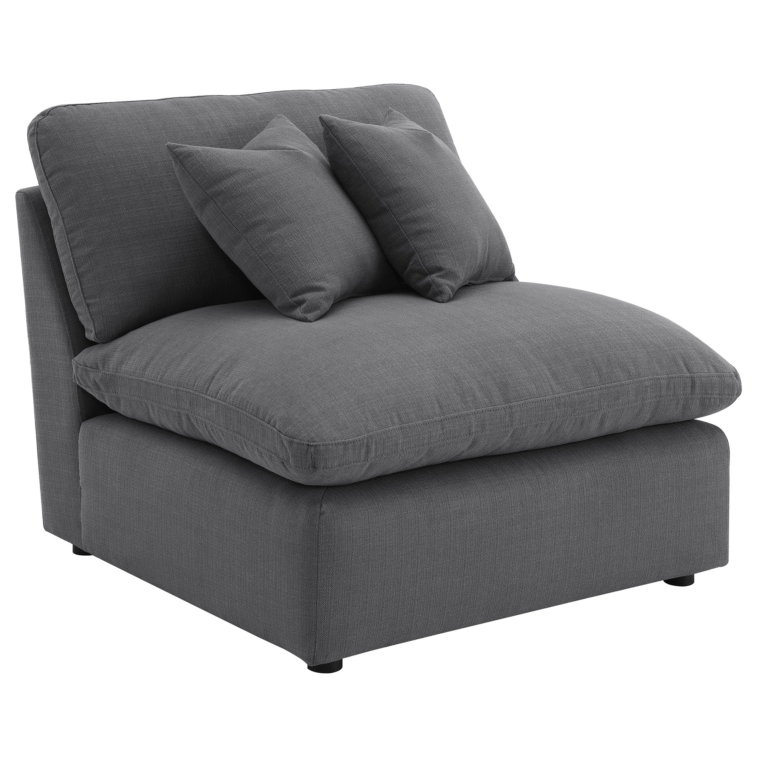 Hobson 5-piece Upholstered Modular Sectional Sofa Charcoal-Coaster
