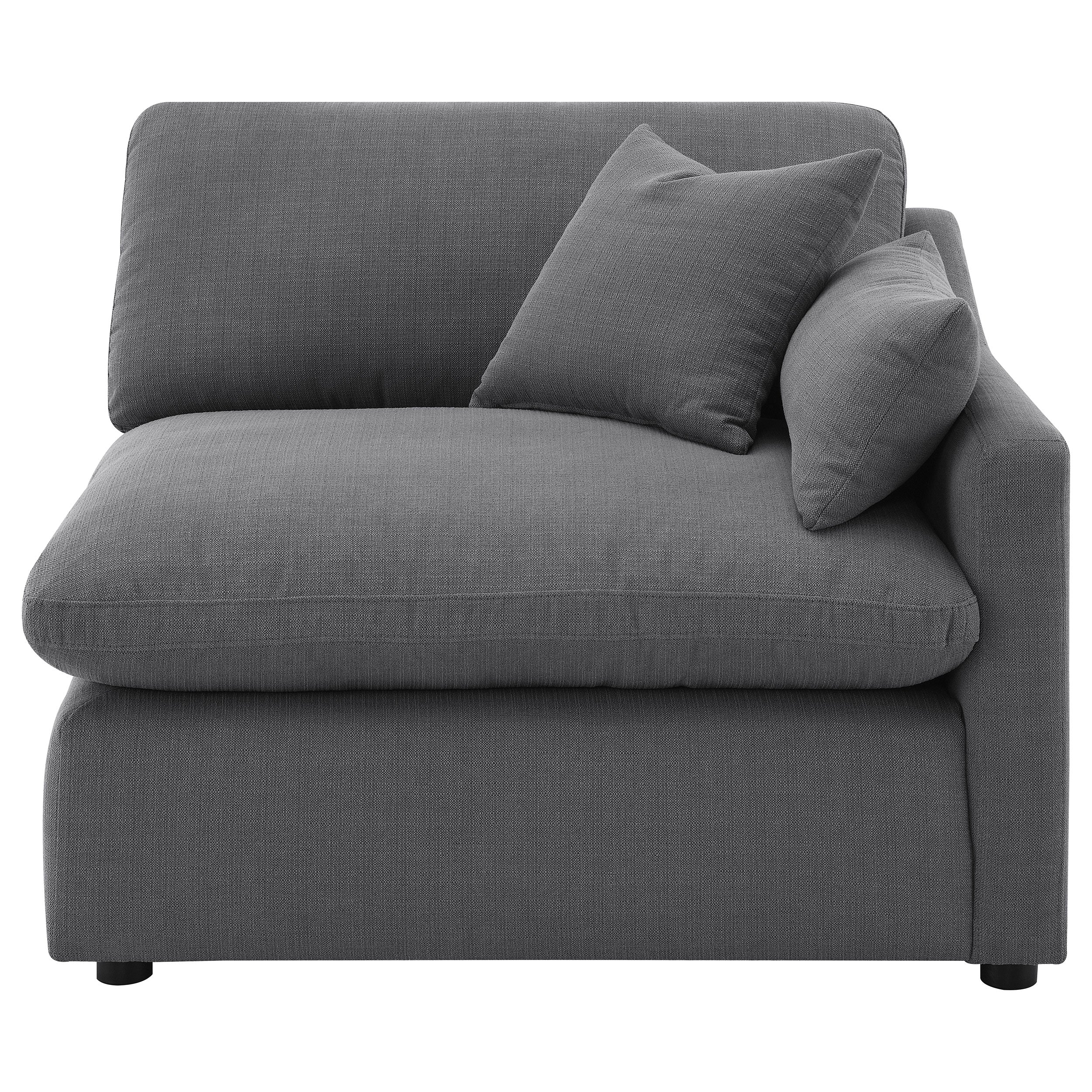 Hobson Upholstered RAF Chair Charcoal-