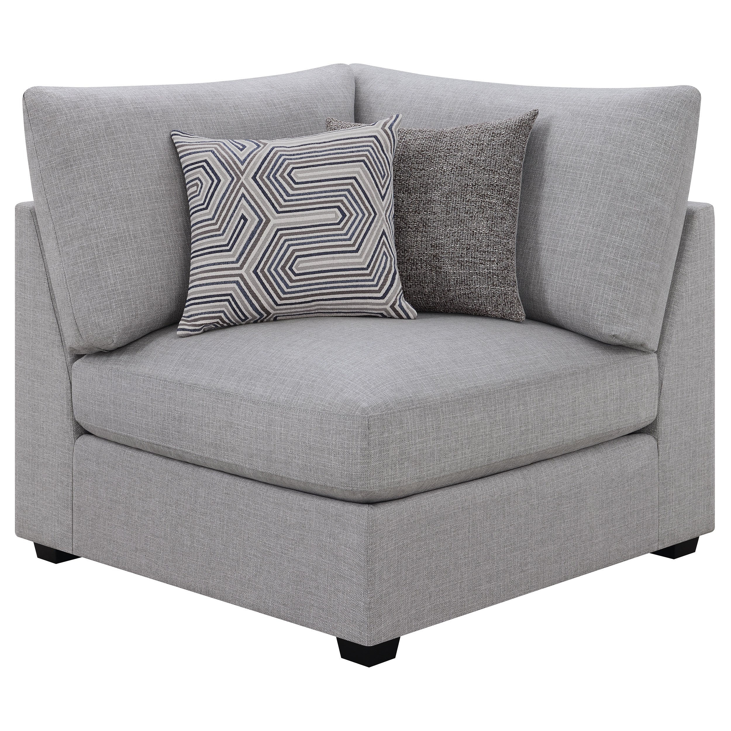 Cambria 4-piece Upholstered Modular Sectional Sofa Grey-CoasterElevations