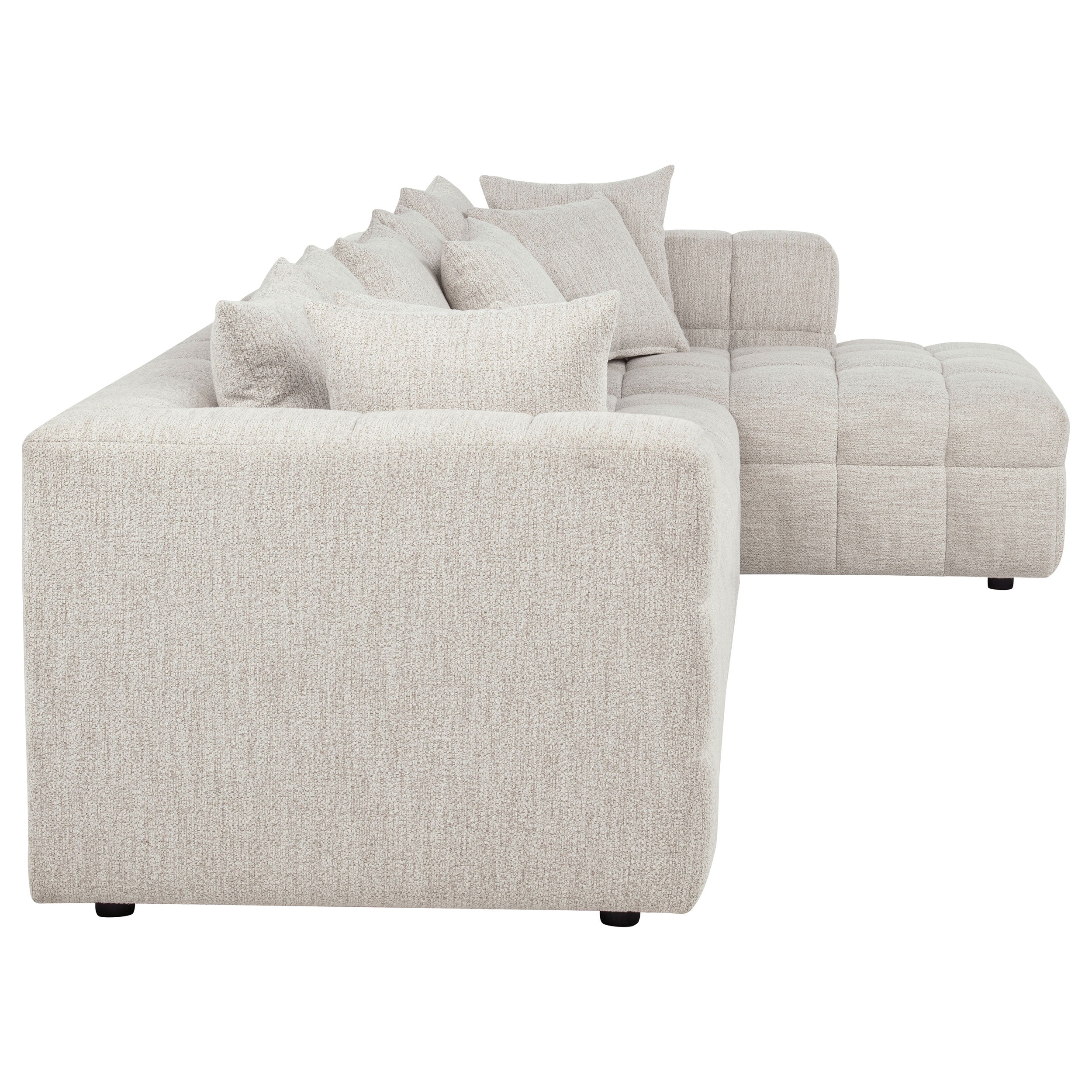 Amara 3-Piece Upholstered Sectional Sofa-Coaster
