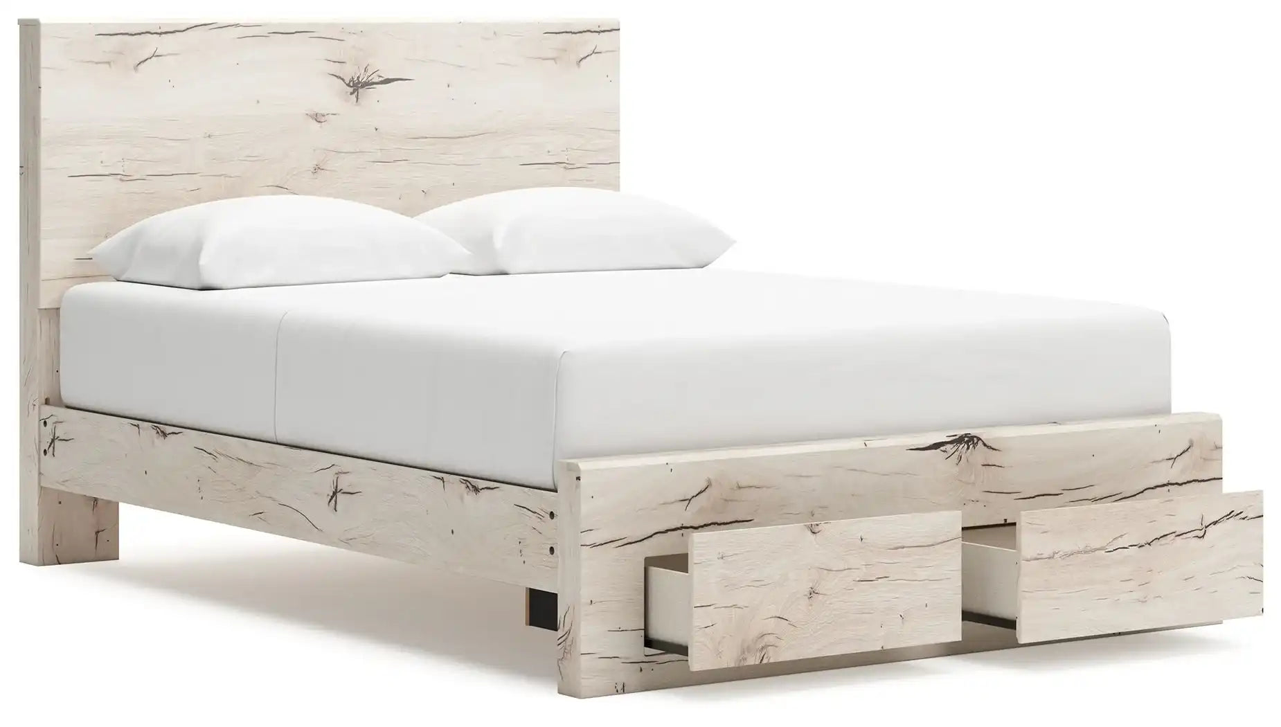 Lawroy - Panel Bed With Storage - Best Buy Furniture
