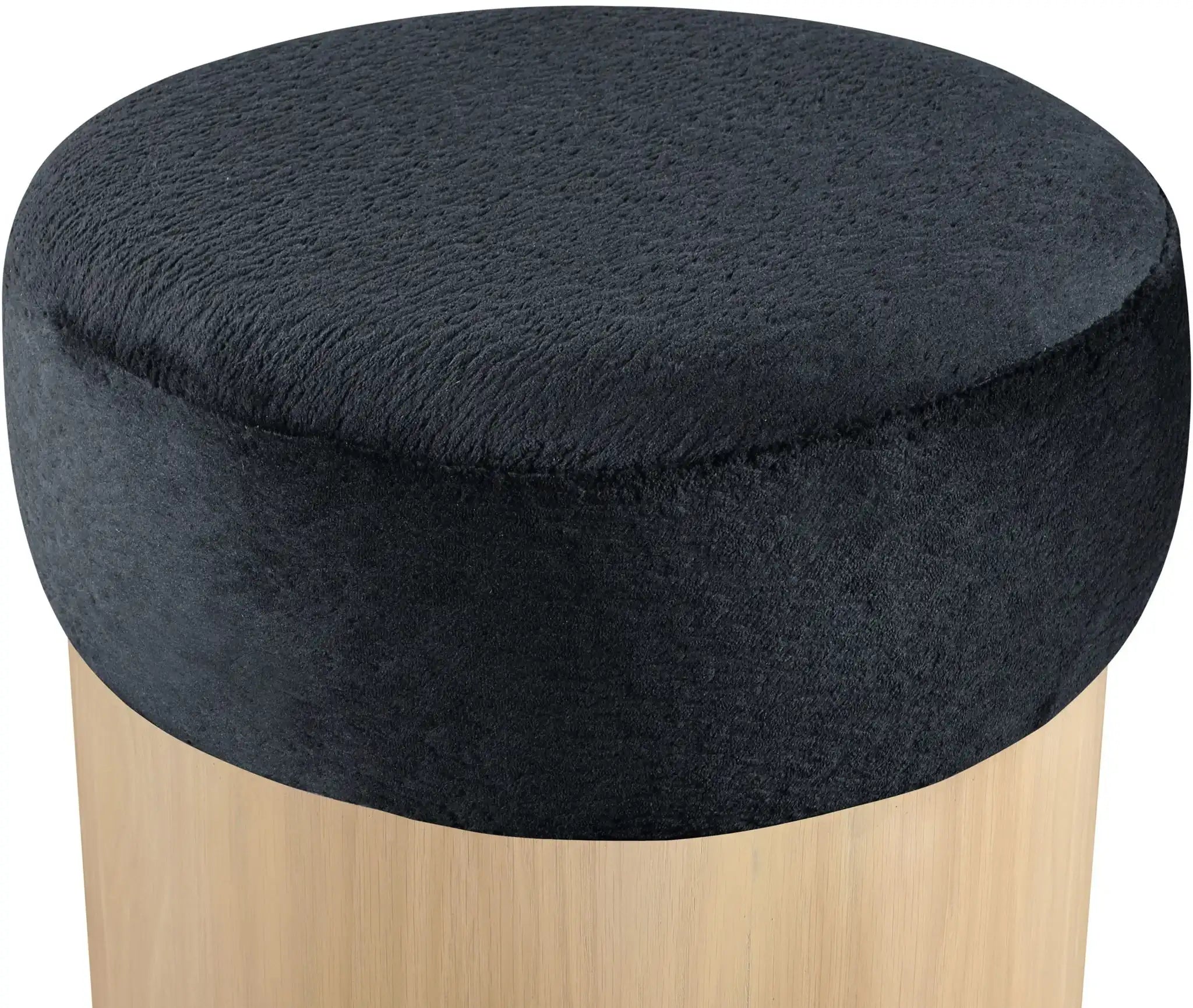 Nimes - Ottoman / Stool With Natural Base