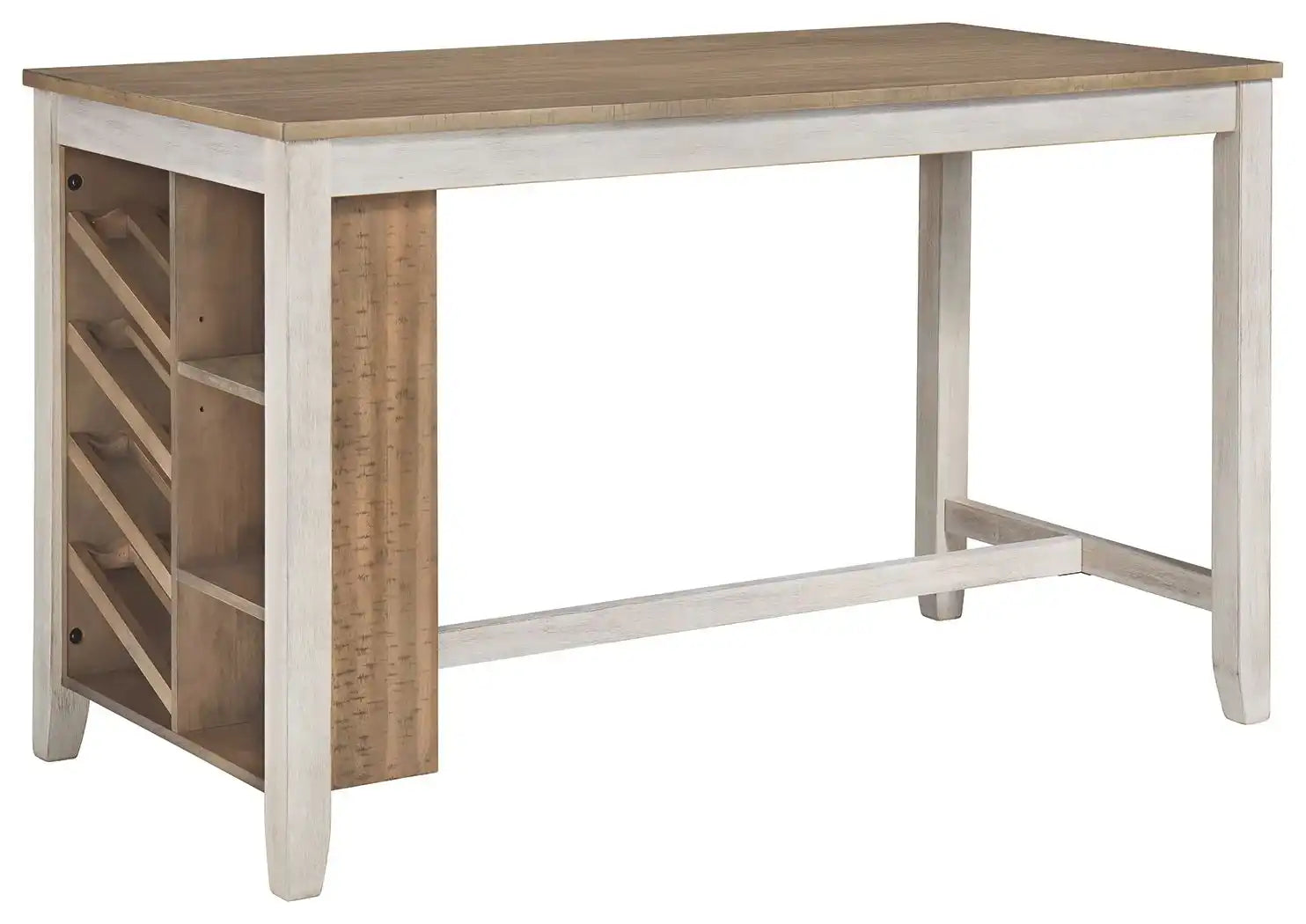 Skempton - Rectangular Counter Table With Storage Set - Best Buy Furniture