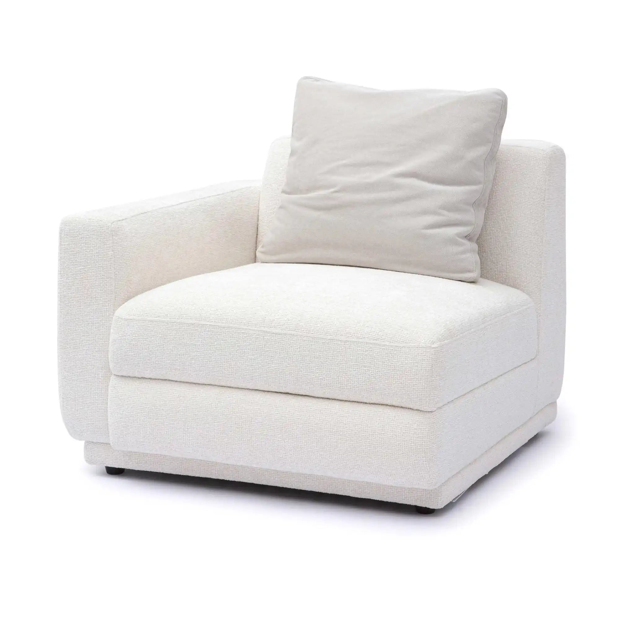 Perry - Modular LAF Corner Chair - Cream - Best Buy Furniture