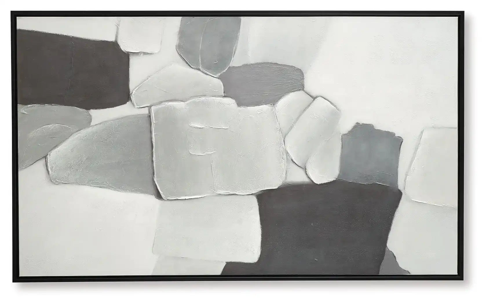 Adilson - Wall Art - White / Gray / Black - Best Buy Furniture