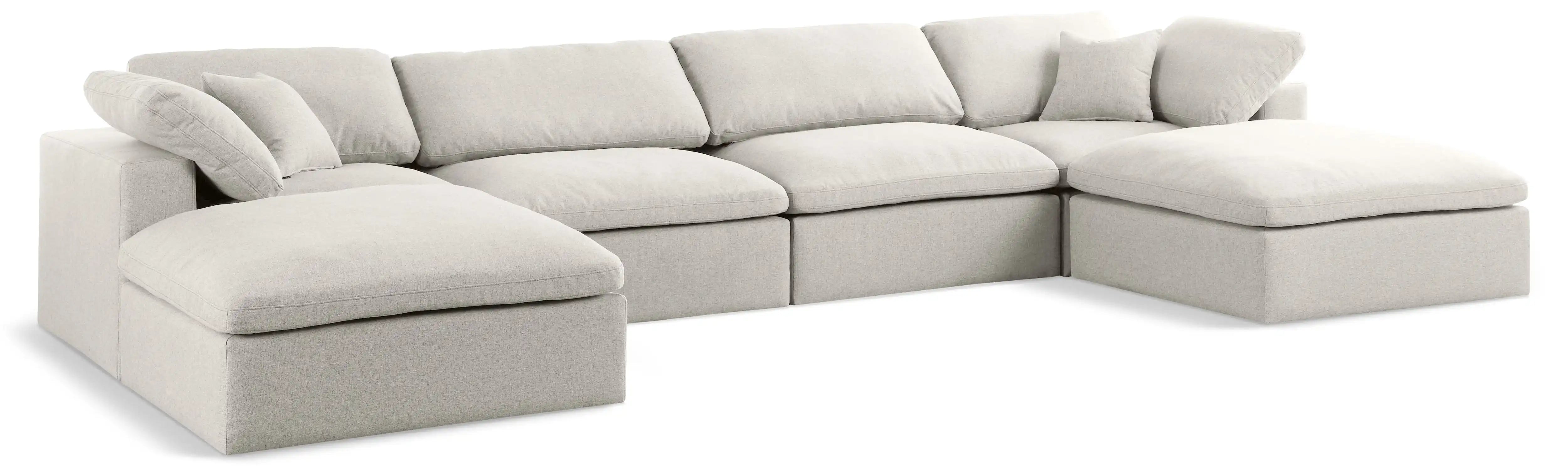 Serene - 6 Piece Modular Sectional - Best Buy Furniture