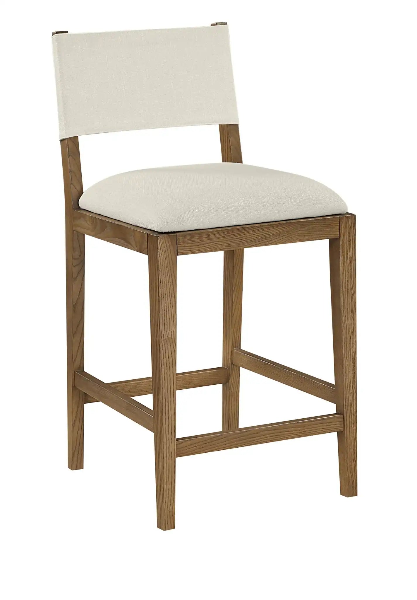 Avon - Linen Textured Performance Fabric Counter Stool - Best Buy Furniture