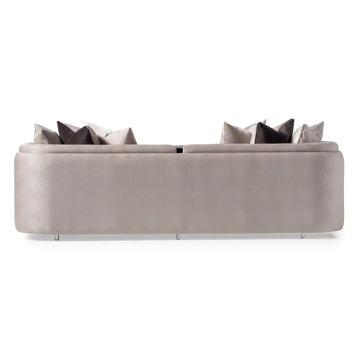 Carmela - Mansion Sofa - Zinc/Silver - Best Buy Furniture