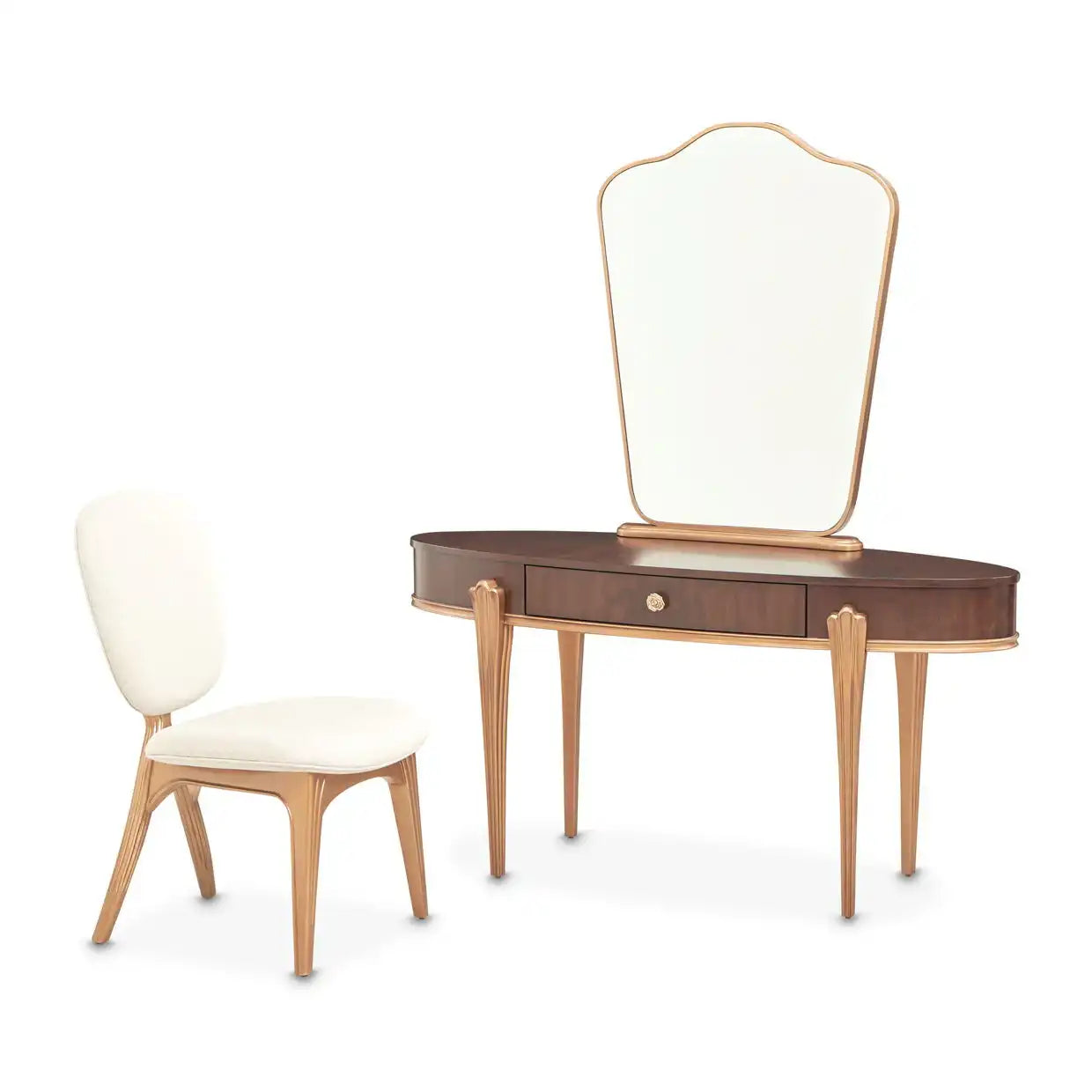 Camellia Field - Wood Vanity Desk - Best Buy Furniture