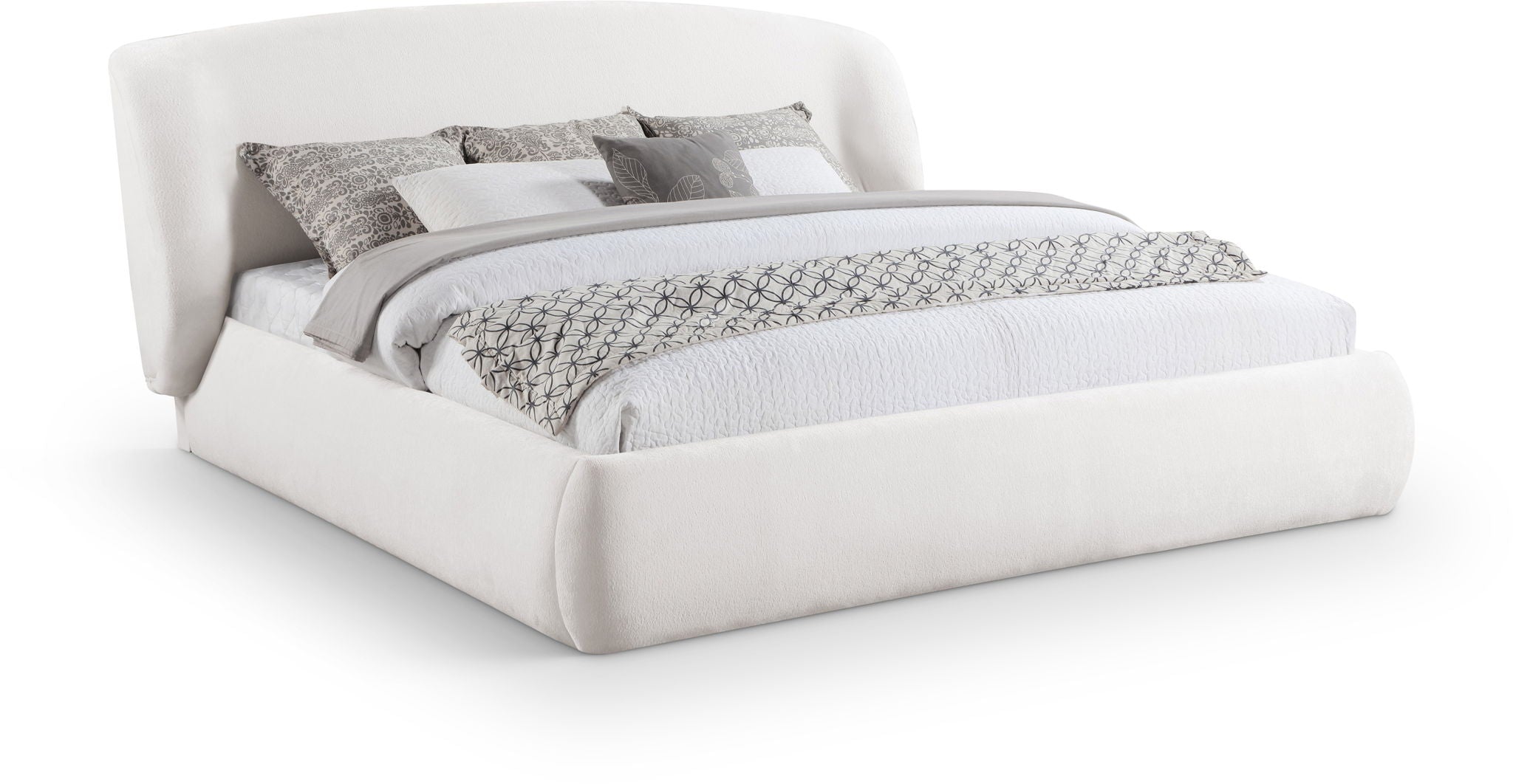 Sandro - Upholstered Bed - Best Buy Furniture