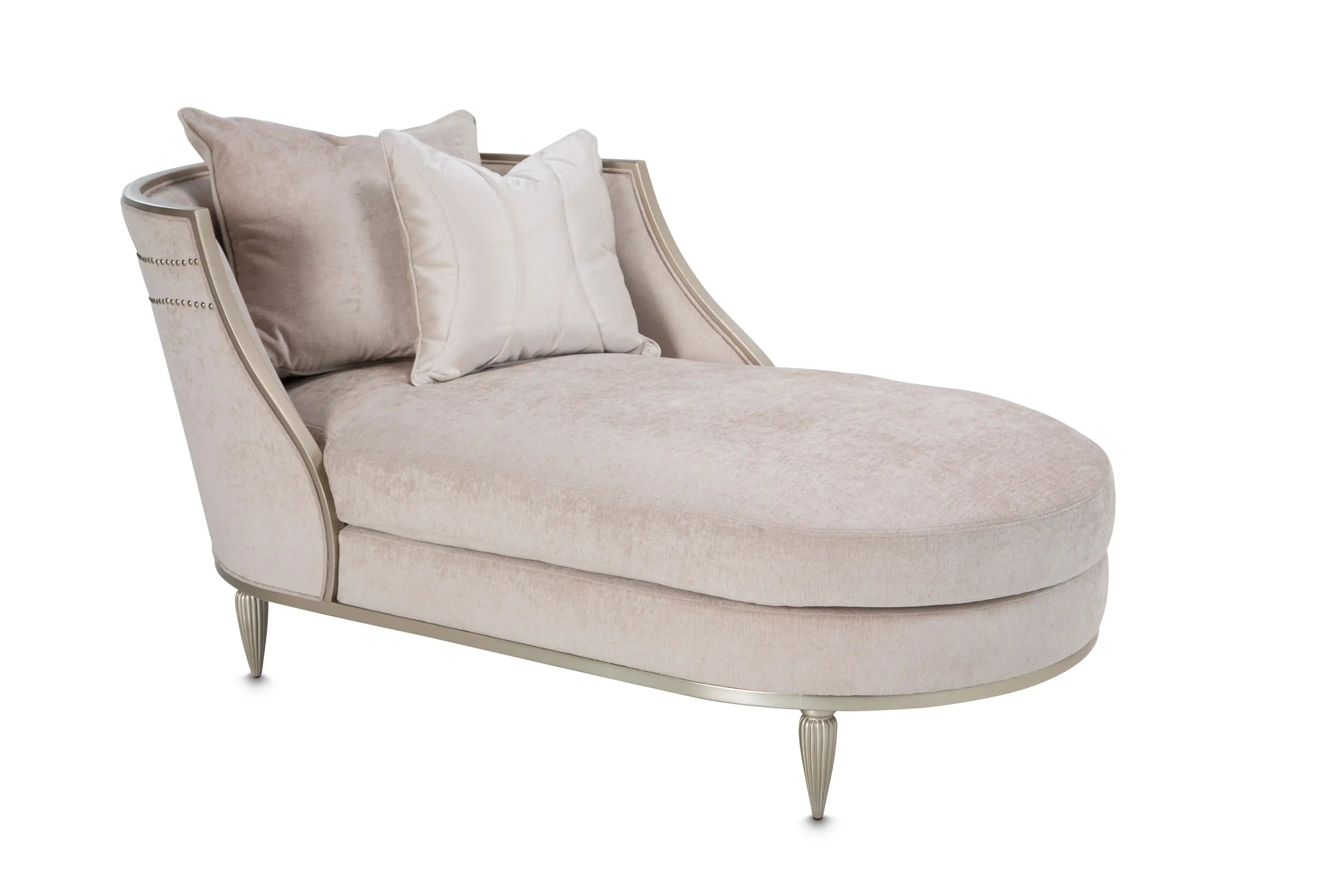 London Place - RAF Chaise - Parchment - Best Buy Furniture