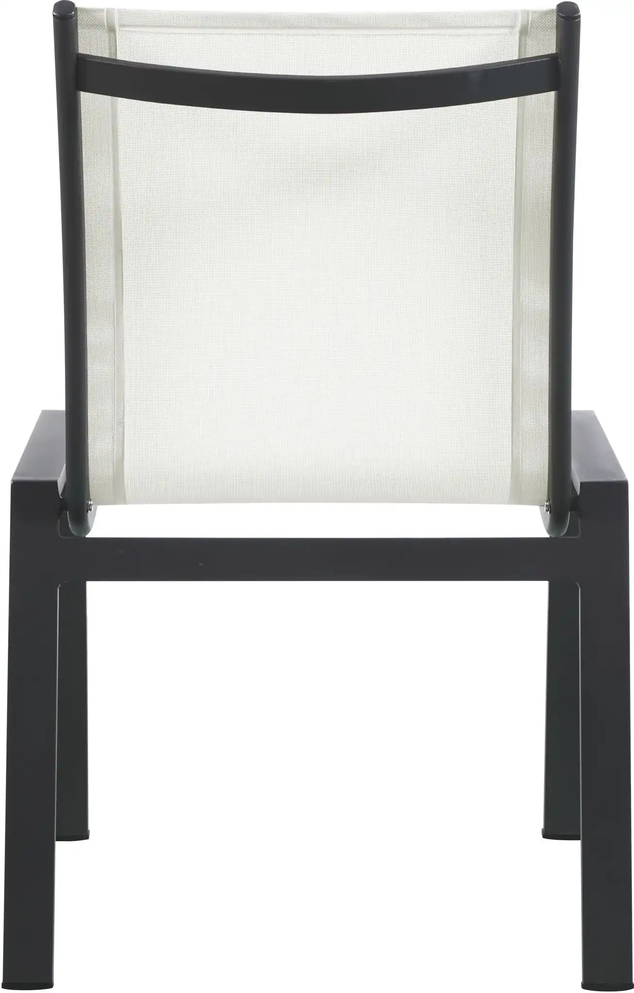 Nizuc - Outdoor Patio Dining Chair With Gray Frame (Set of 2)