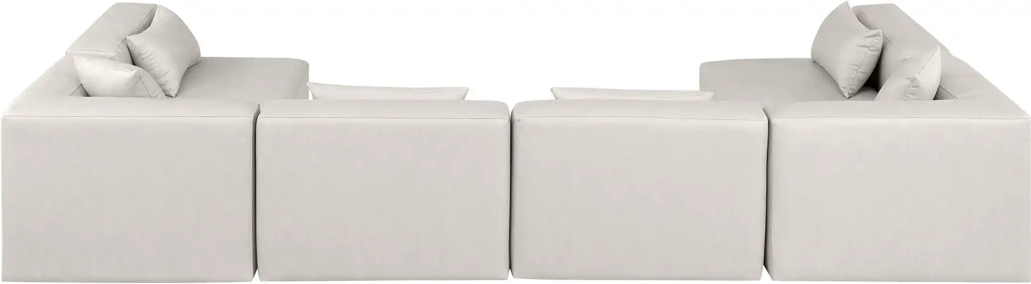 Cube - 6 Piece Modular Armless Sectional