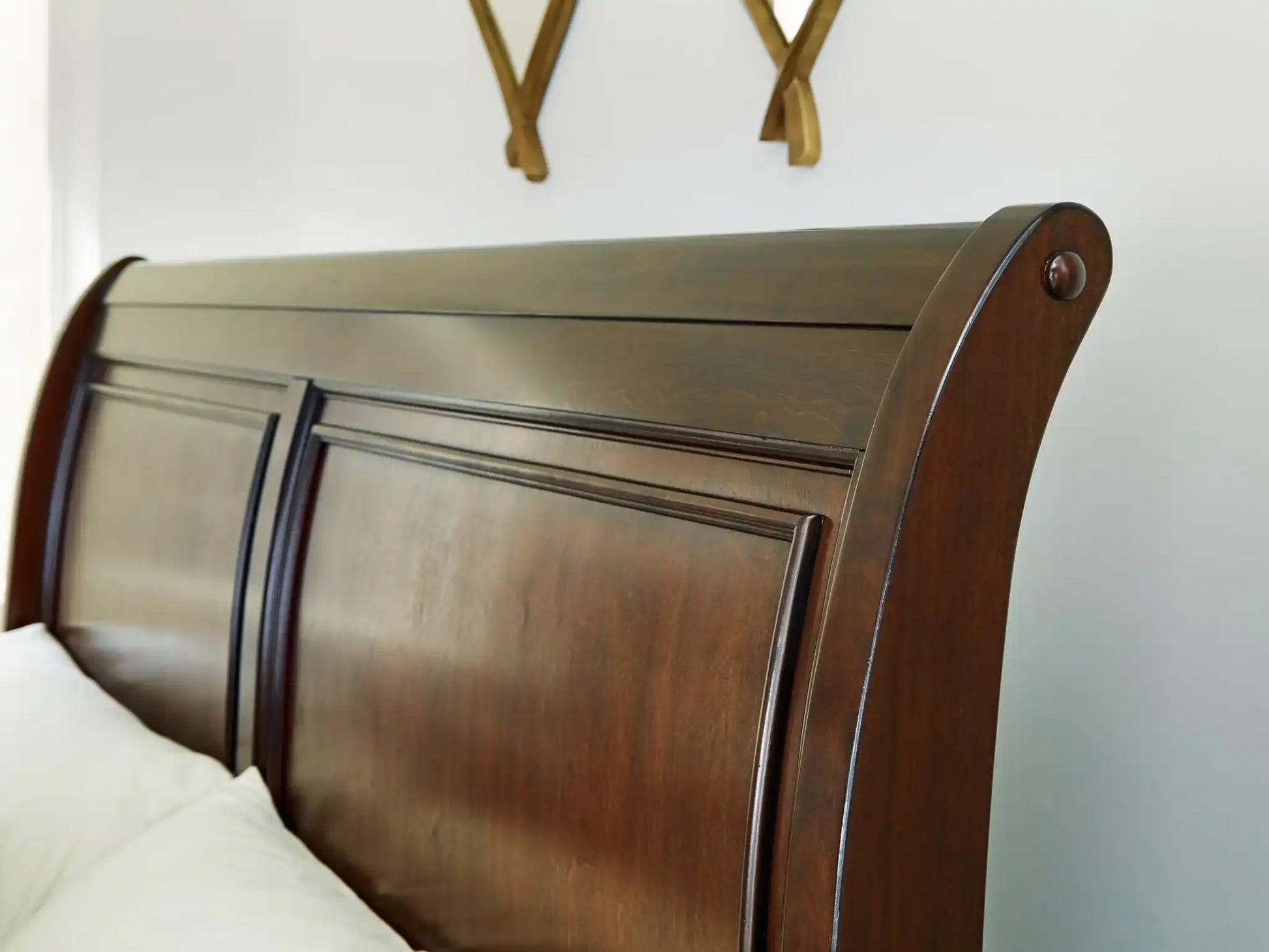 Trellington - Queen Sleigh Storage Bed - Brown - Best Buy Furniture