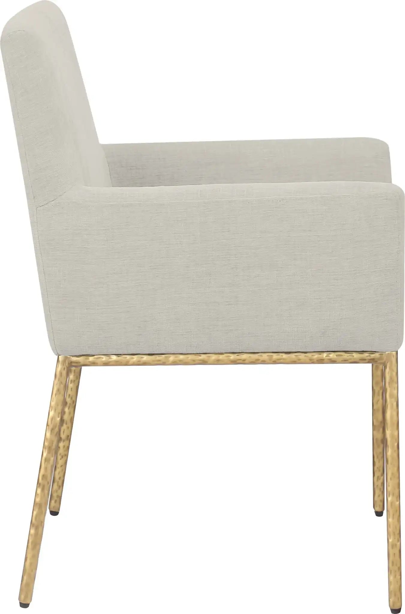 Reeves - Dining Chair With Gold Legs (Set of 2)