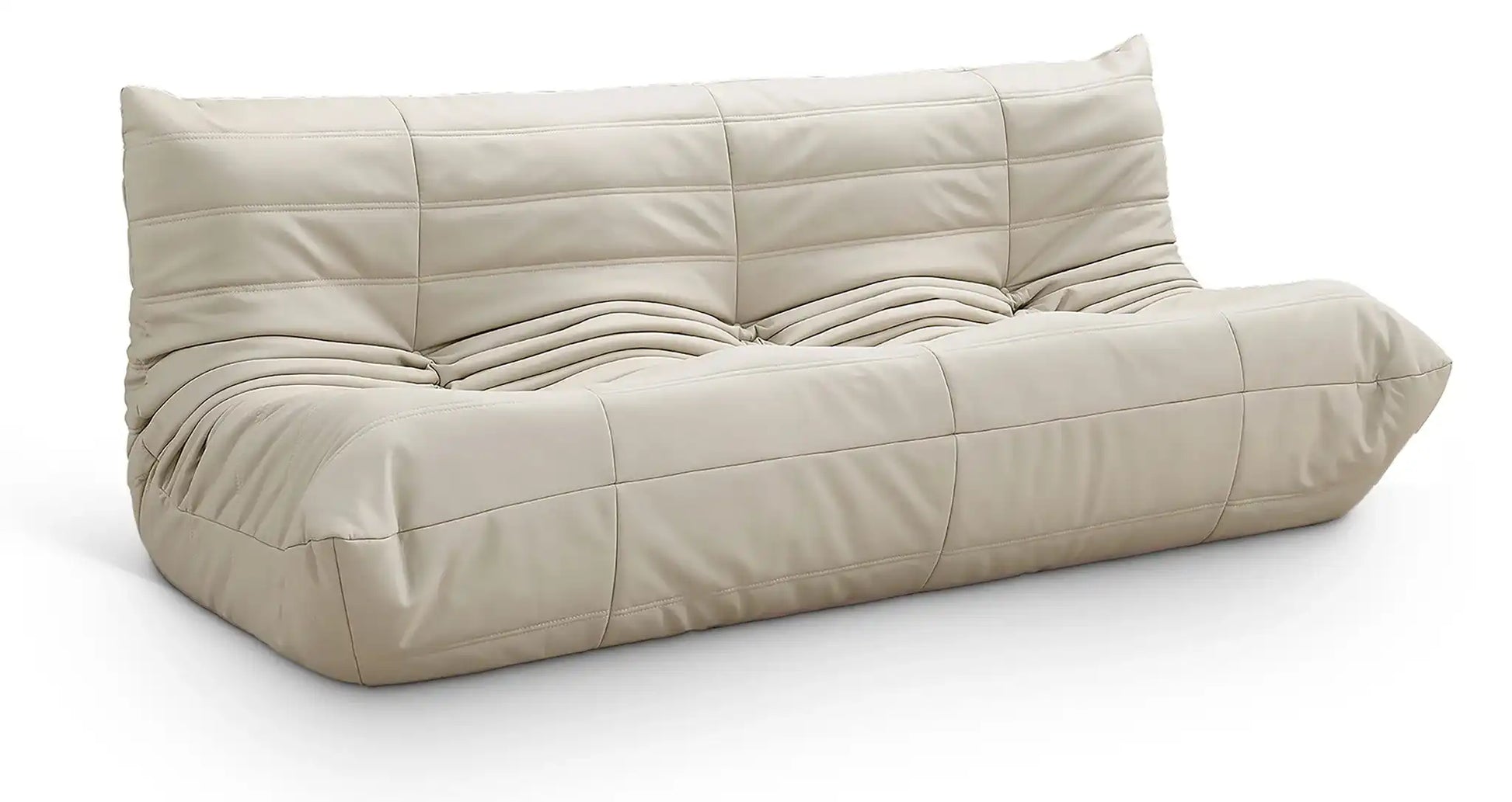 Relax - Vegan Leather 77.75" Upholstered Sofa - Best Buy Furniture