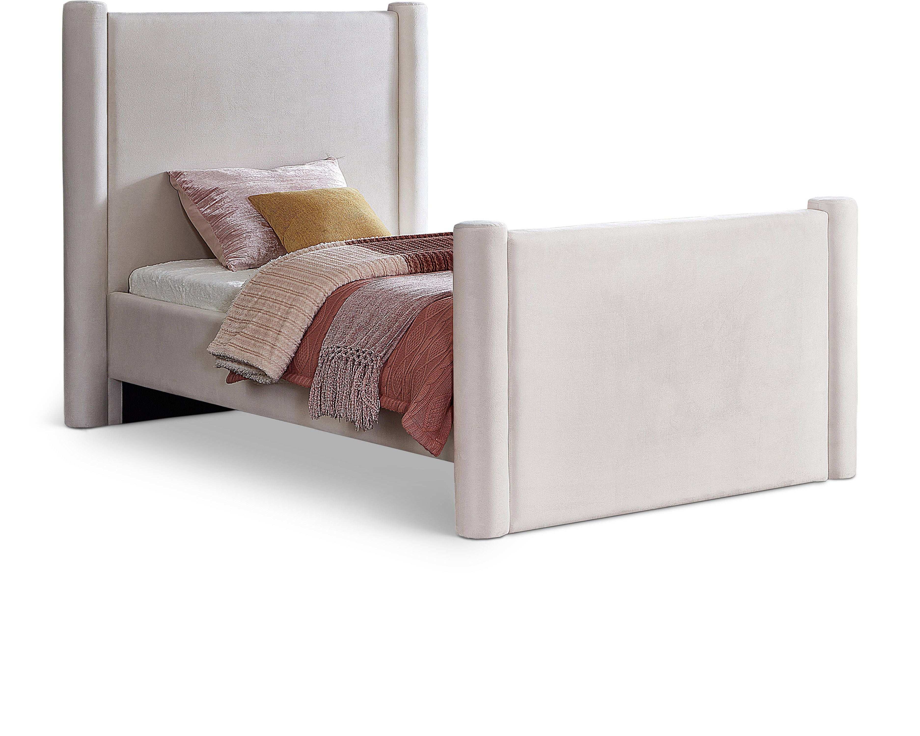 Elias - Velvet Bed - Best Buy Furniture