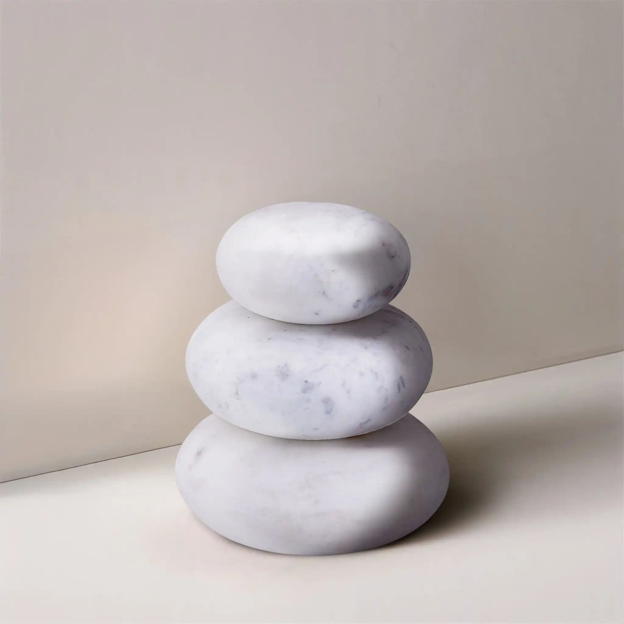 Pumpkin - 3 Piece Marble Decorative Object