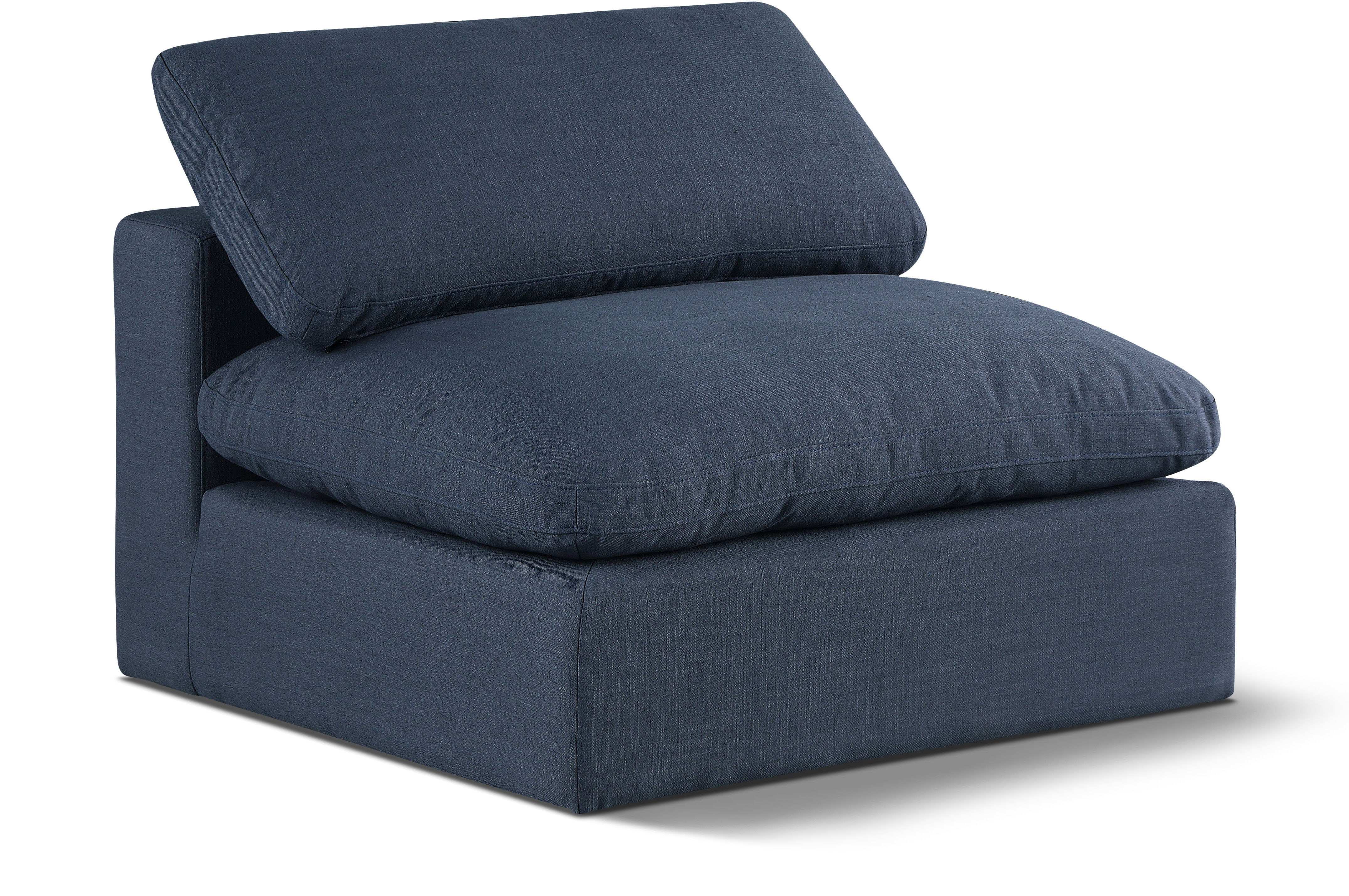 Comfy - Linen Armless Chair - Best Buy Furniture