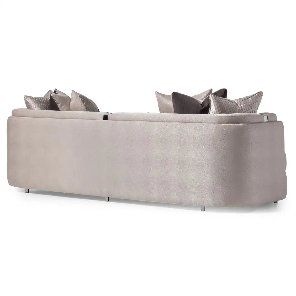 Carmela - Mansion Sofa - Zinc/Silver - Best Buy Furniture
