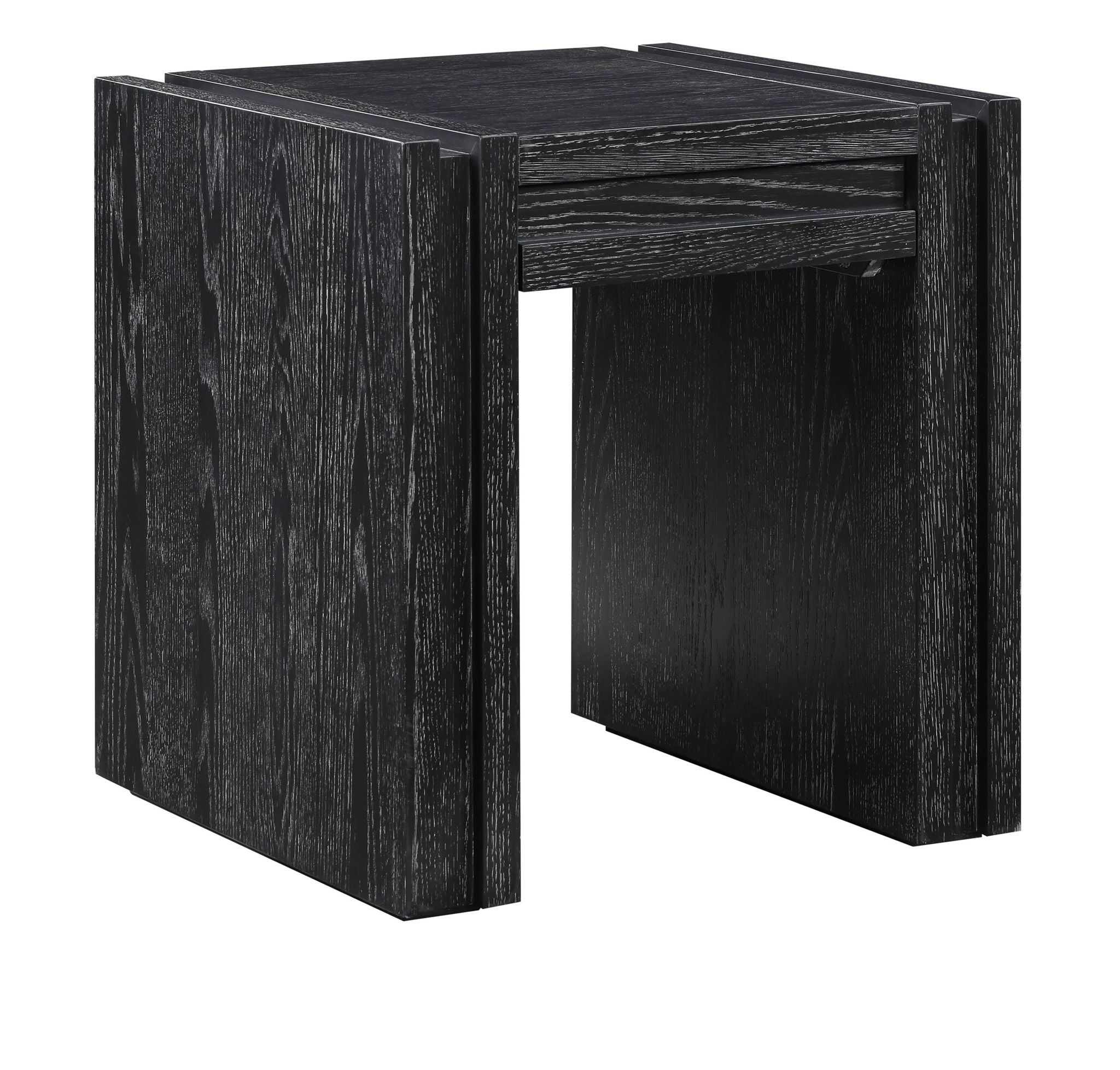 Stanton - Oak Veneer And Solid Wood Table - Best Buy Furniture