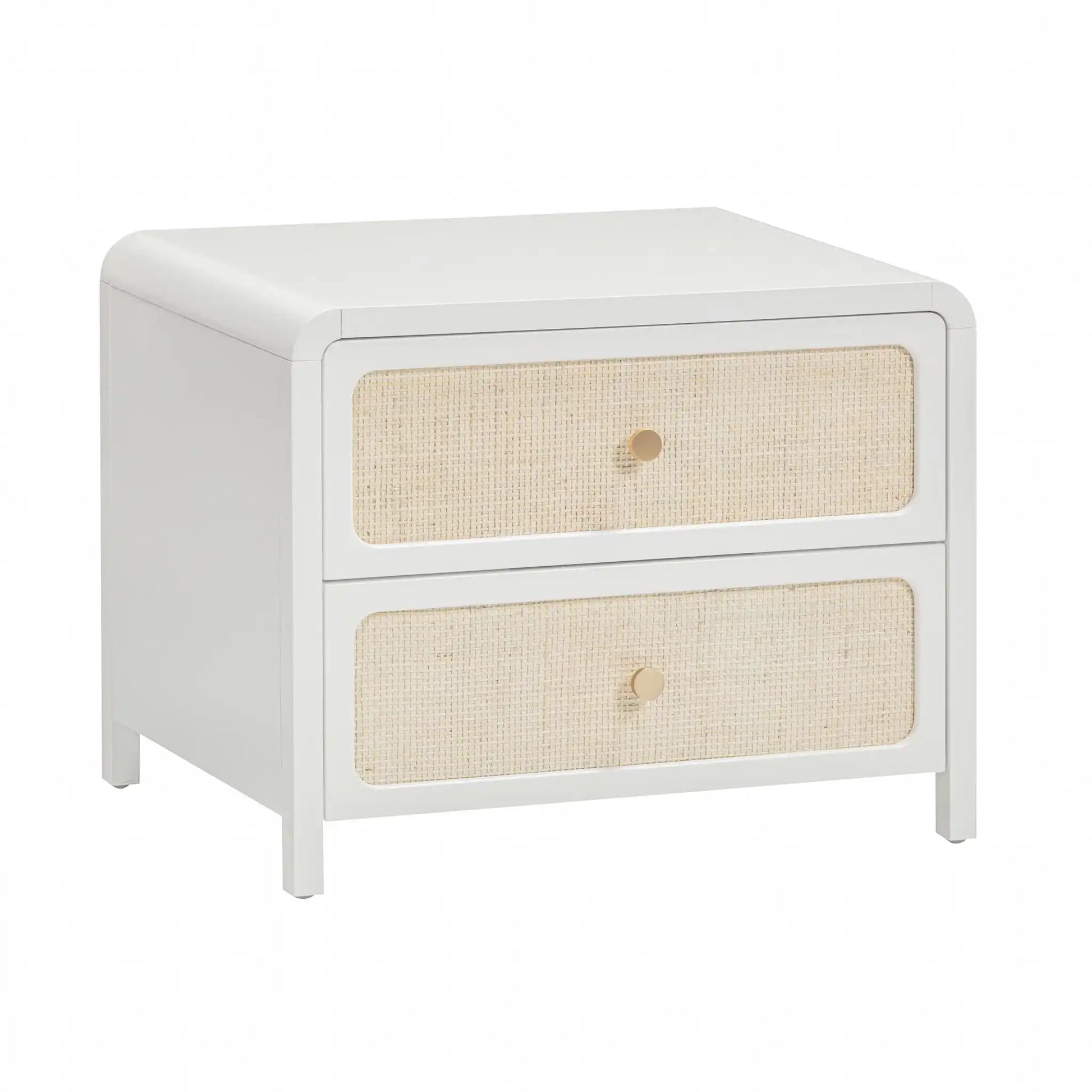 Patty - Rattan 2-Drawer Nightstand - Best Buy Furniture