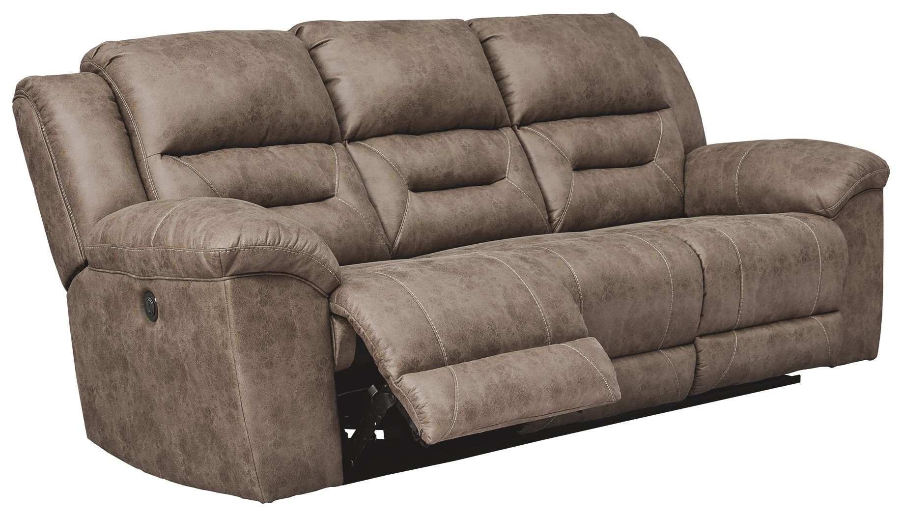 Stoneland - Power Reclining Sofa - Best Buy Furniture