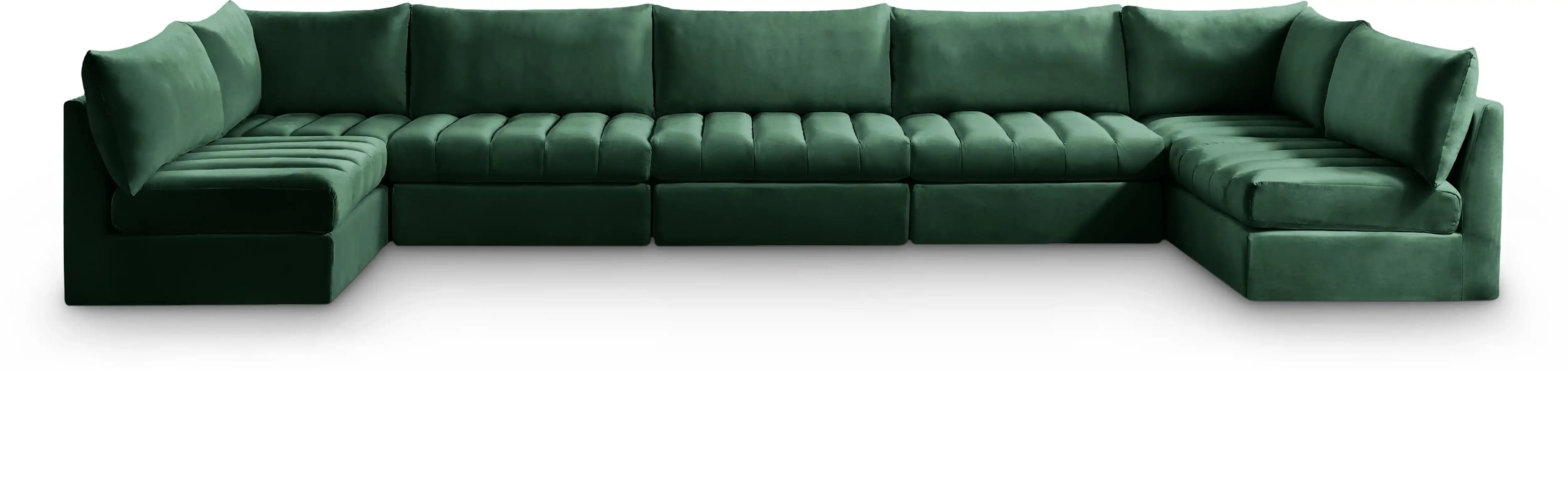Jacob - Modular U-Shaped Sectional 7 Piece - Best Buy Furniture