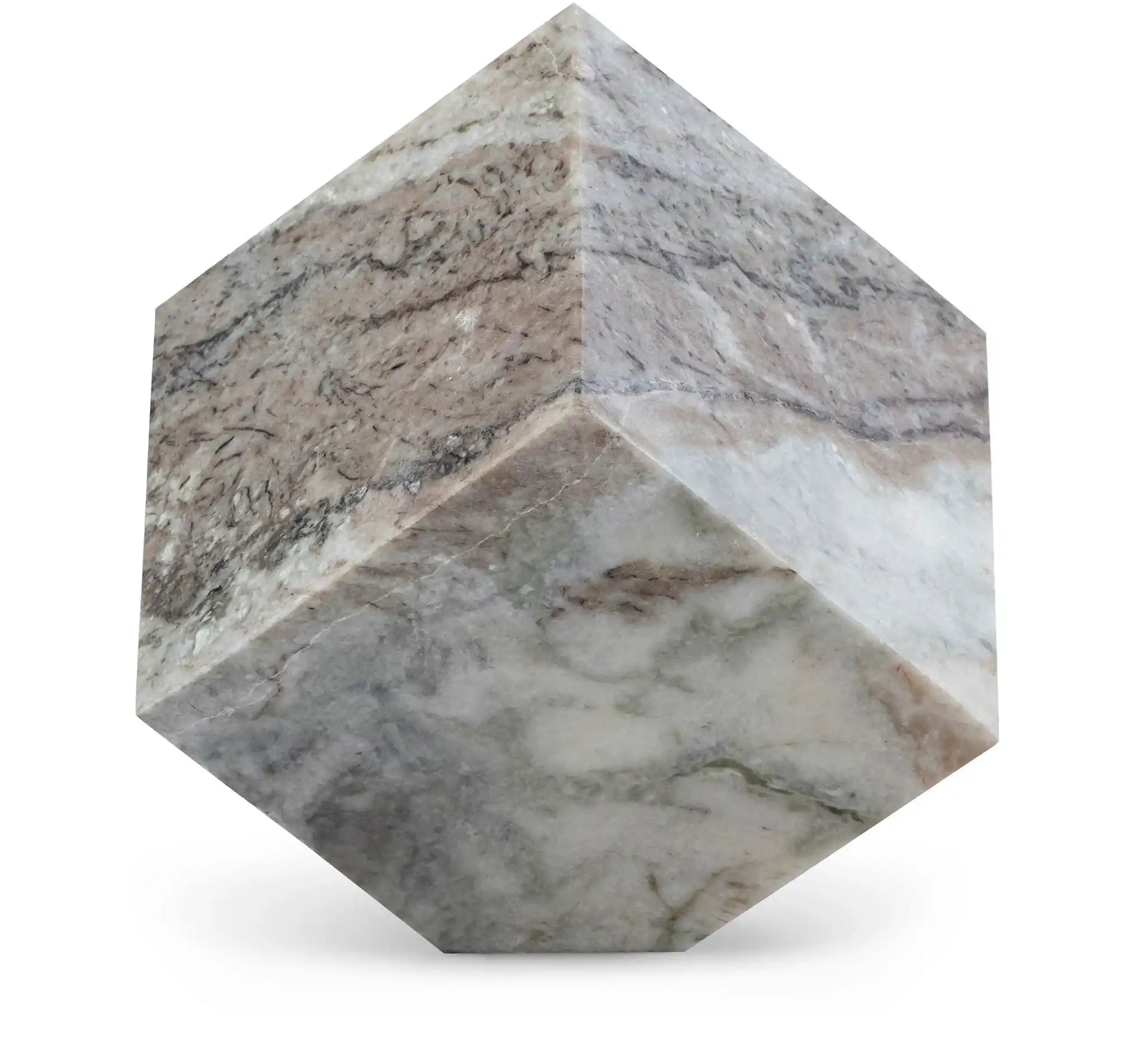 Block - Marble Decorative Cube - Best Buy Furniture