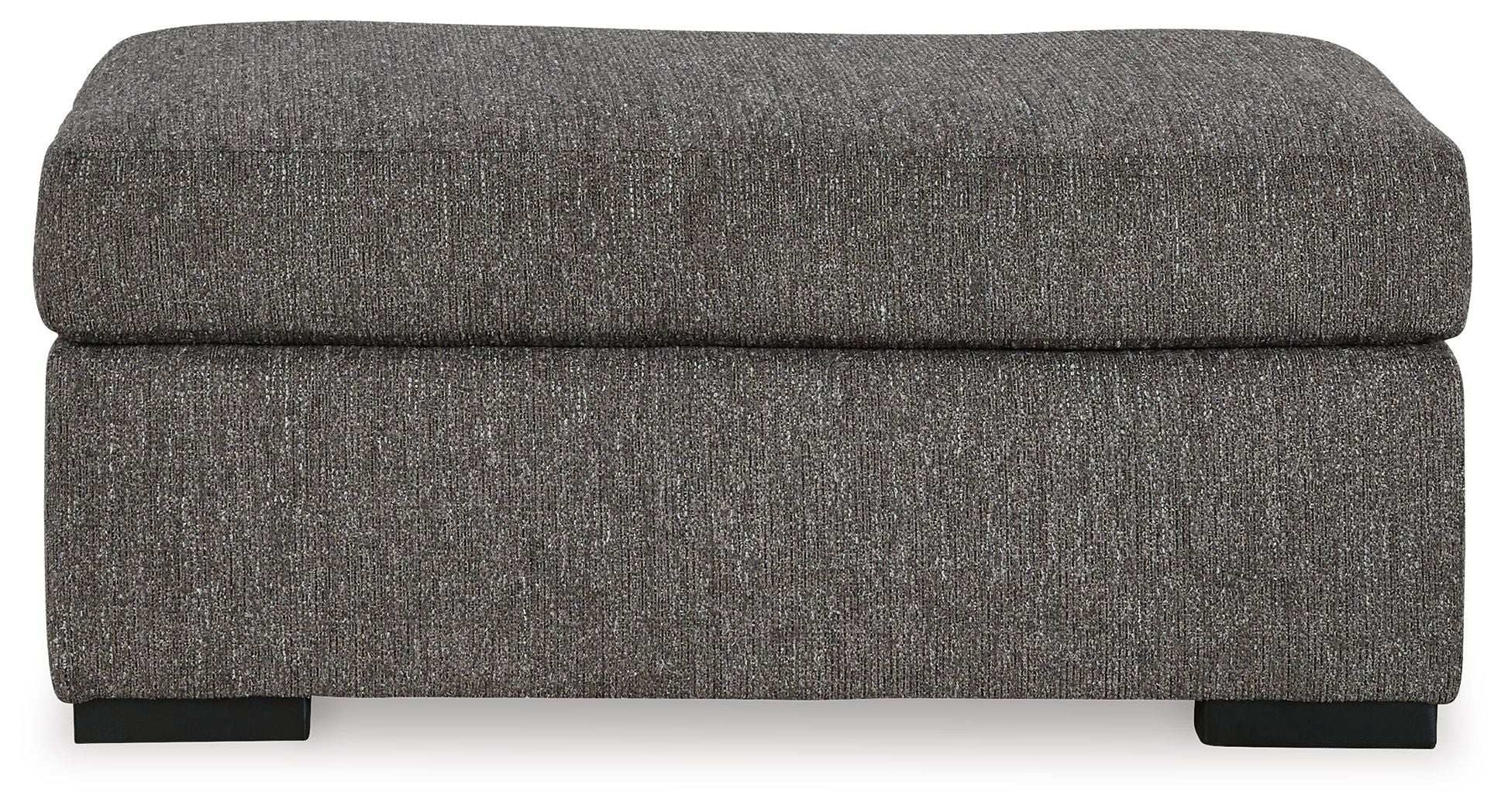 Gardiner - Ottoman - Pewter - Best Buy Furniture