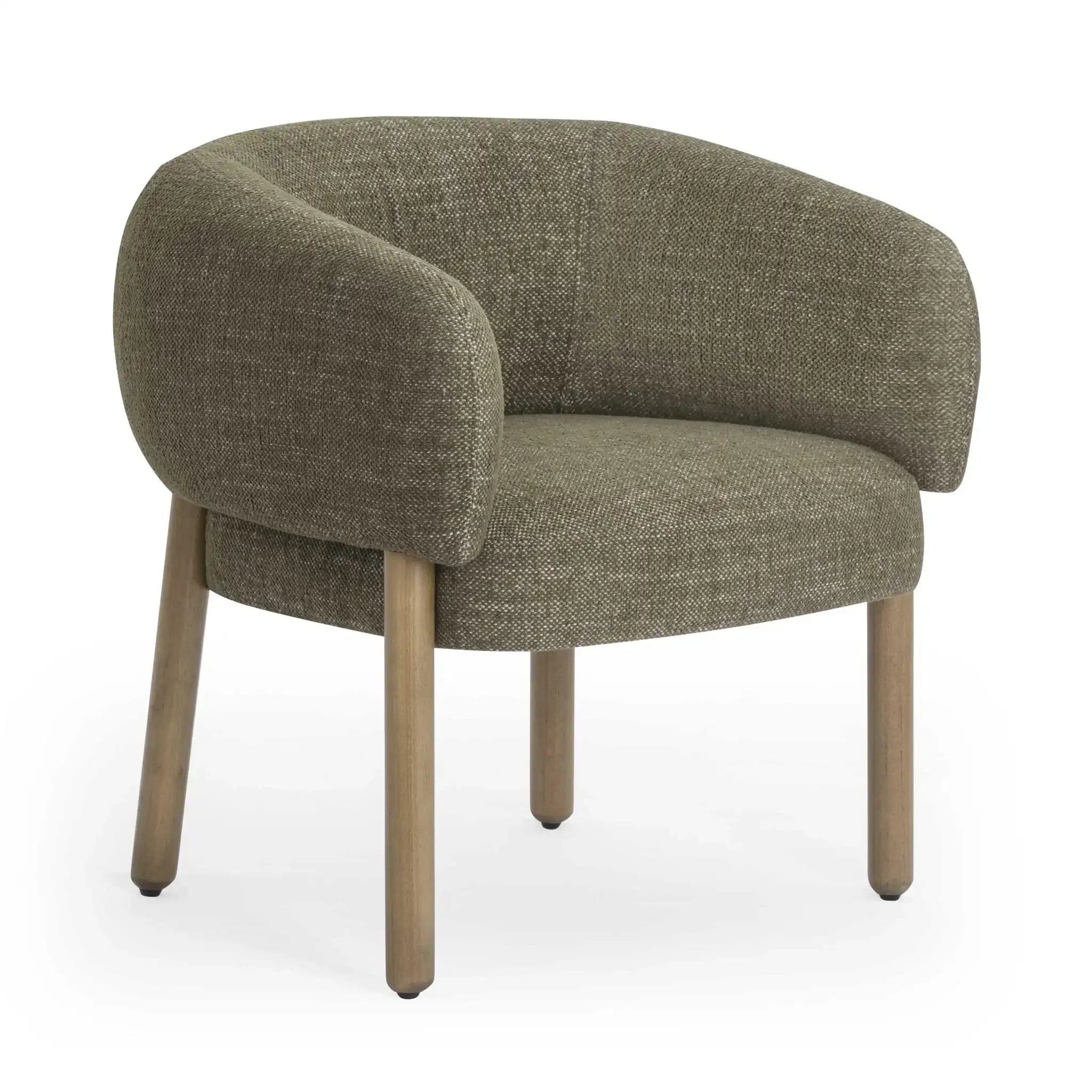 Foxy - Performance Basketweave Chenille Accent Chair - Best Buy Furniture