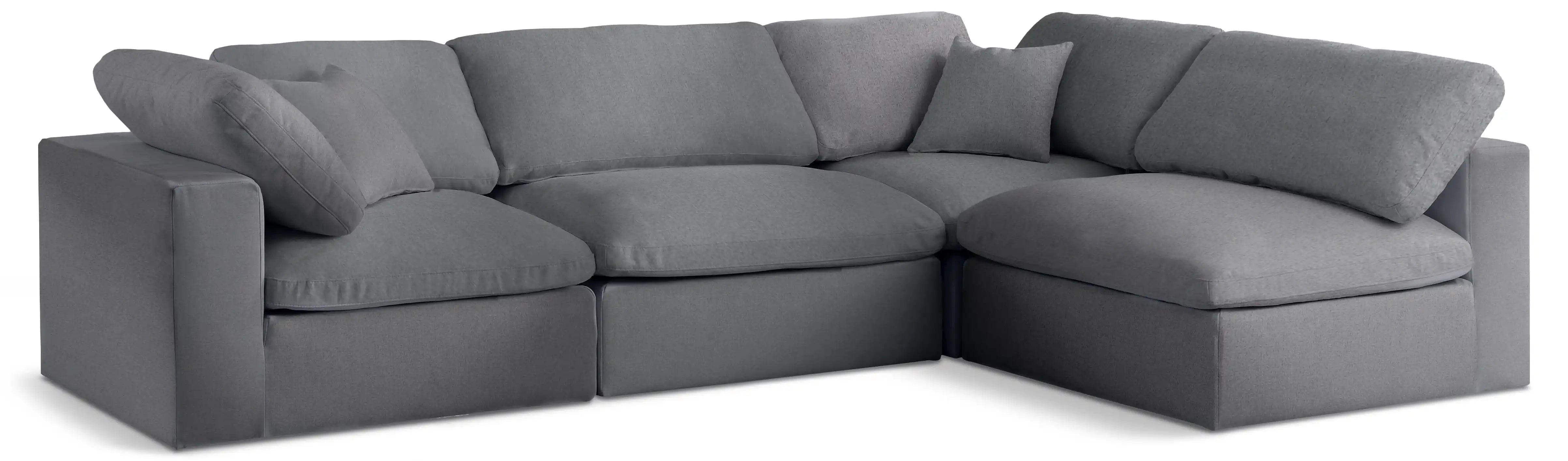 Serene - 4 Piece Modular Sectional - Best Buy Furniture