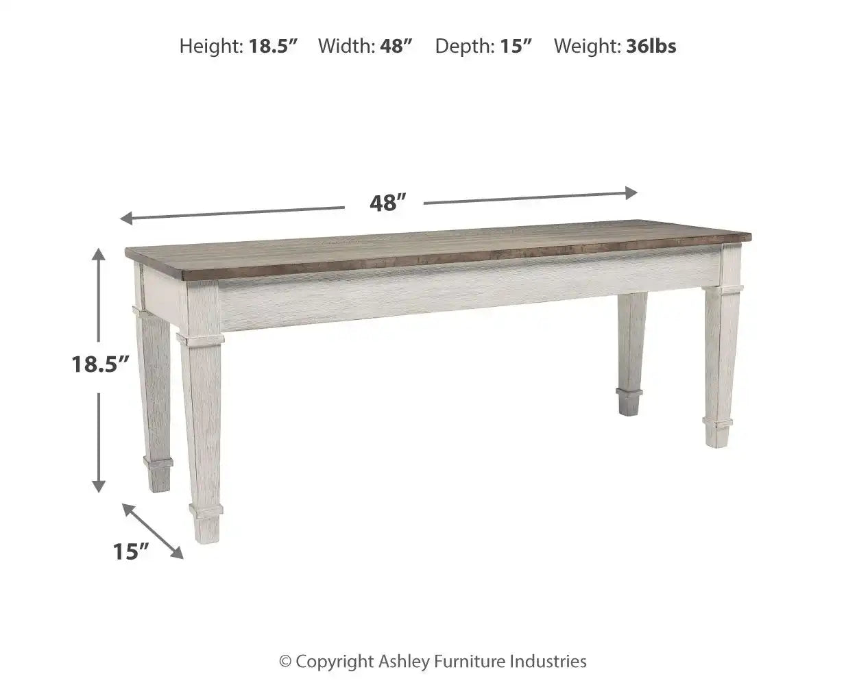 Skempton - Storage Bench - White - Best Buy Furniture