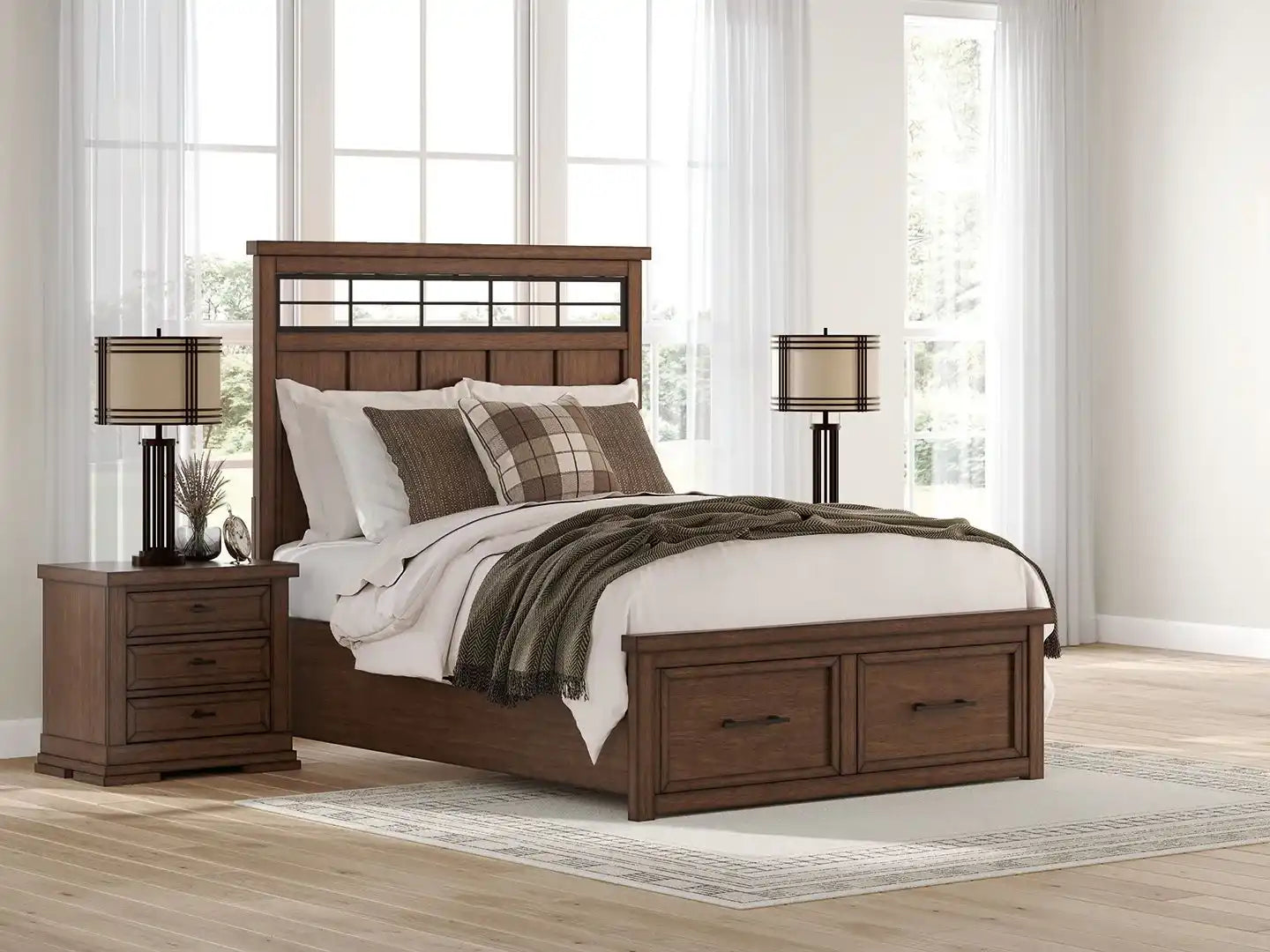 Taffenbrook - Panel Storage Bed - Best Buy Furniture