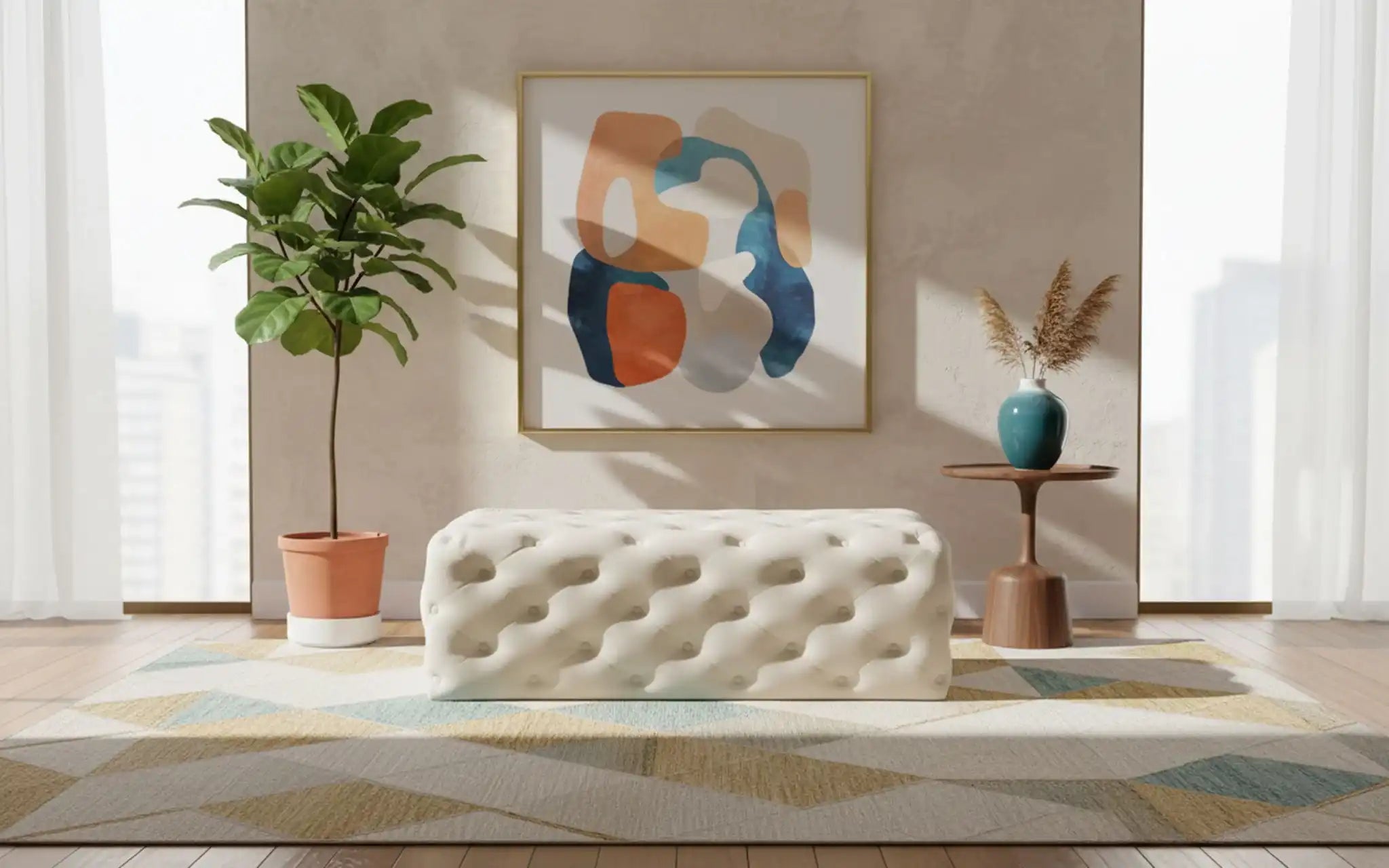 Casey - Bench Ottoman