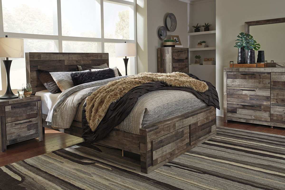 Derekson - Panel Bedroom Set - Best Buy Furniture