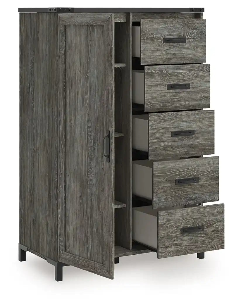 Frandern - Dressing Chest - Gray - Best Buy Furniture