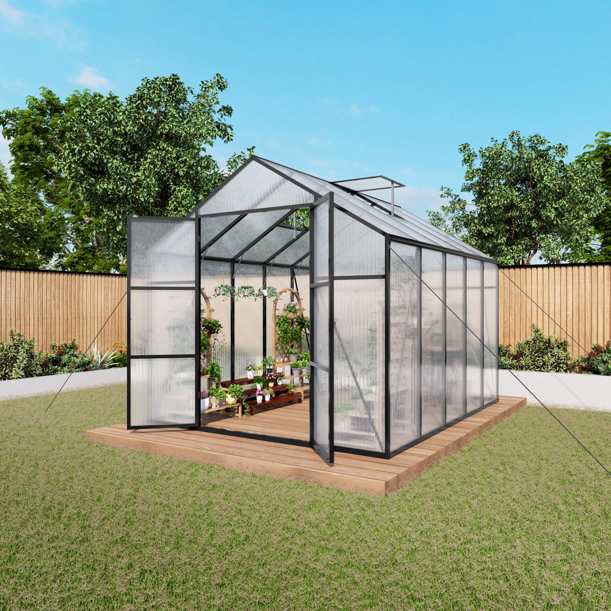 Gain Height Windproof house All Season Outdoor Garden Shelter
