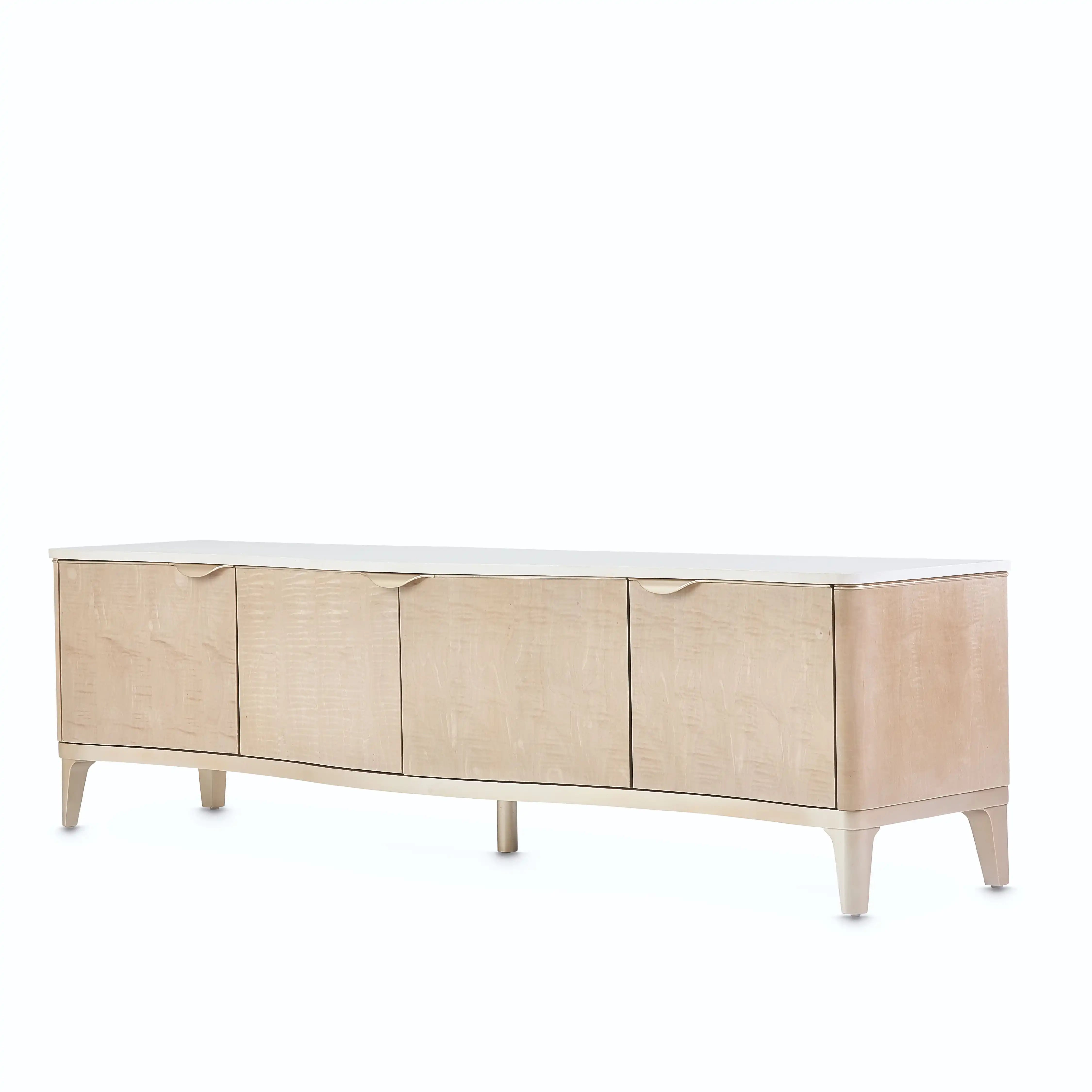 Malibu Crest - TV Console - Blush - Best Buy Furniture