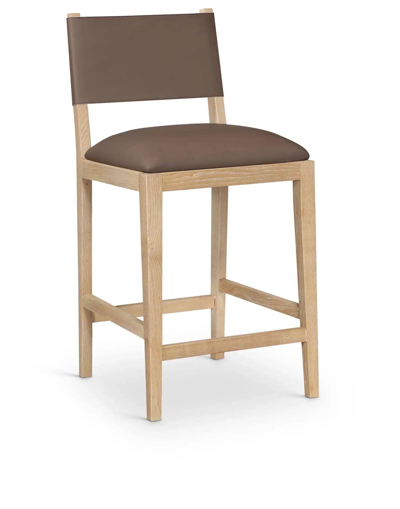 Avon - Vegan Leather Counter Stool - Best Buy Furniture