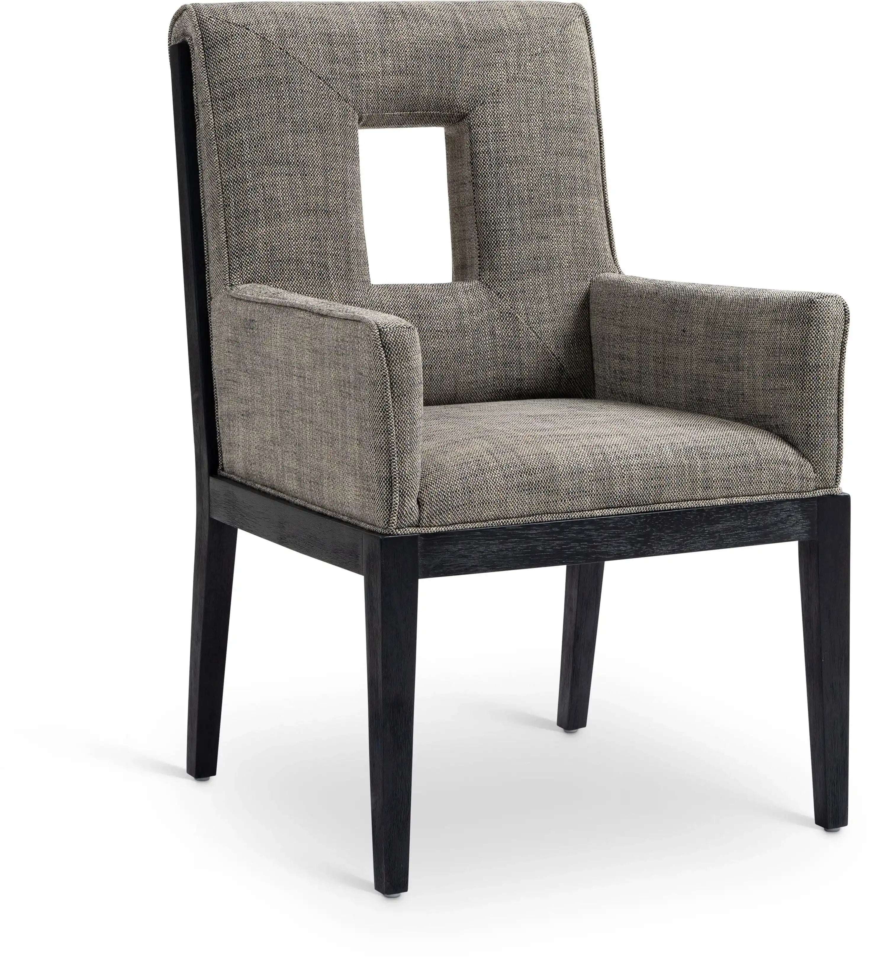 Gwendolyn - Dining Arm Chair With Black Frame - Best Buy Furniture